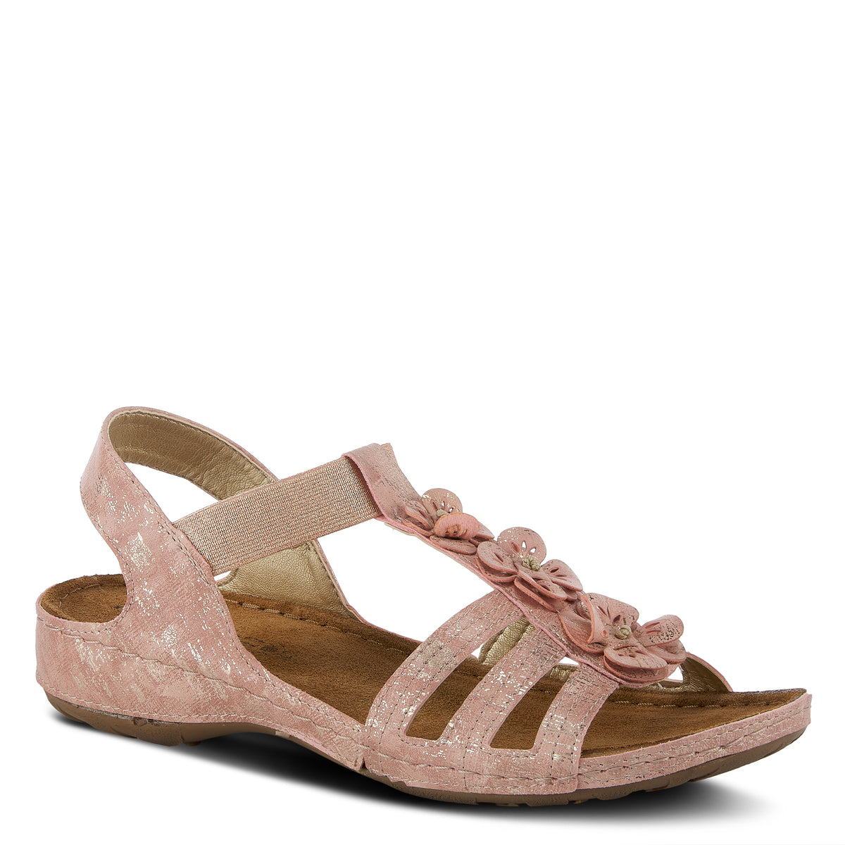 Flexus Adede Slingback Sandal Trendy Footwear Spring Step Shoes