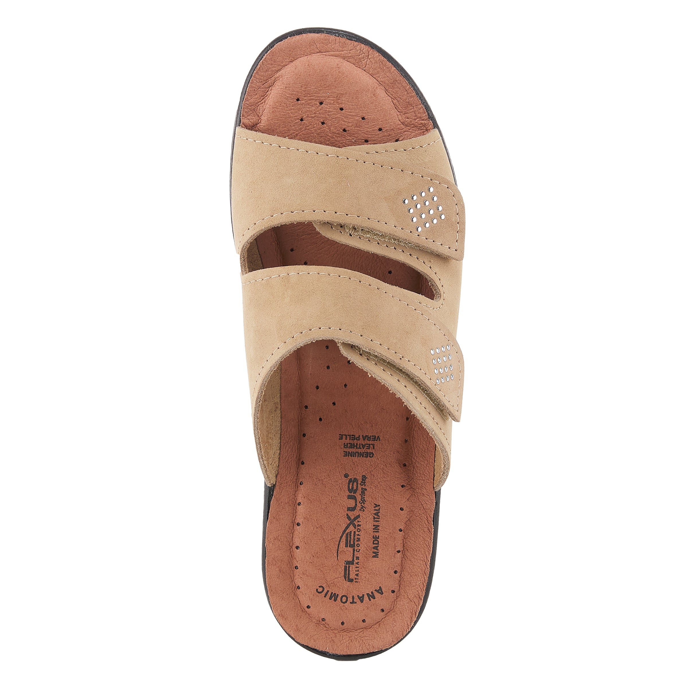 Flexus FLEXUS ADITI SLIDE SANDAL sandal in beige with flexible sole