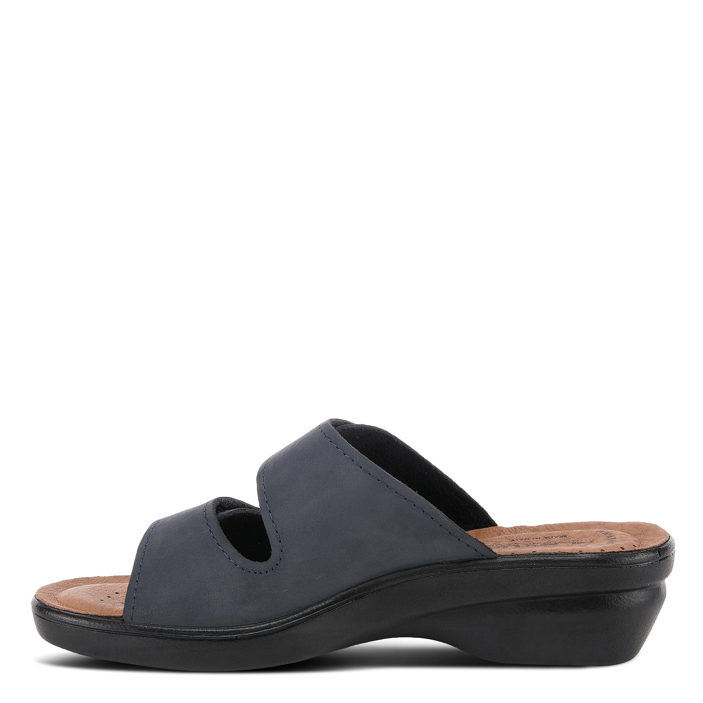 Flexus FLEXUS ADITI SLIDE SANDAL sandal in denim blue with flexible sole