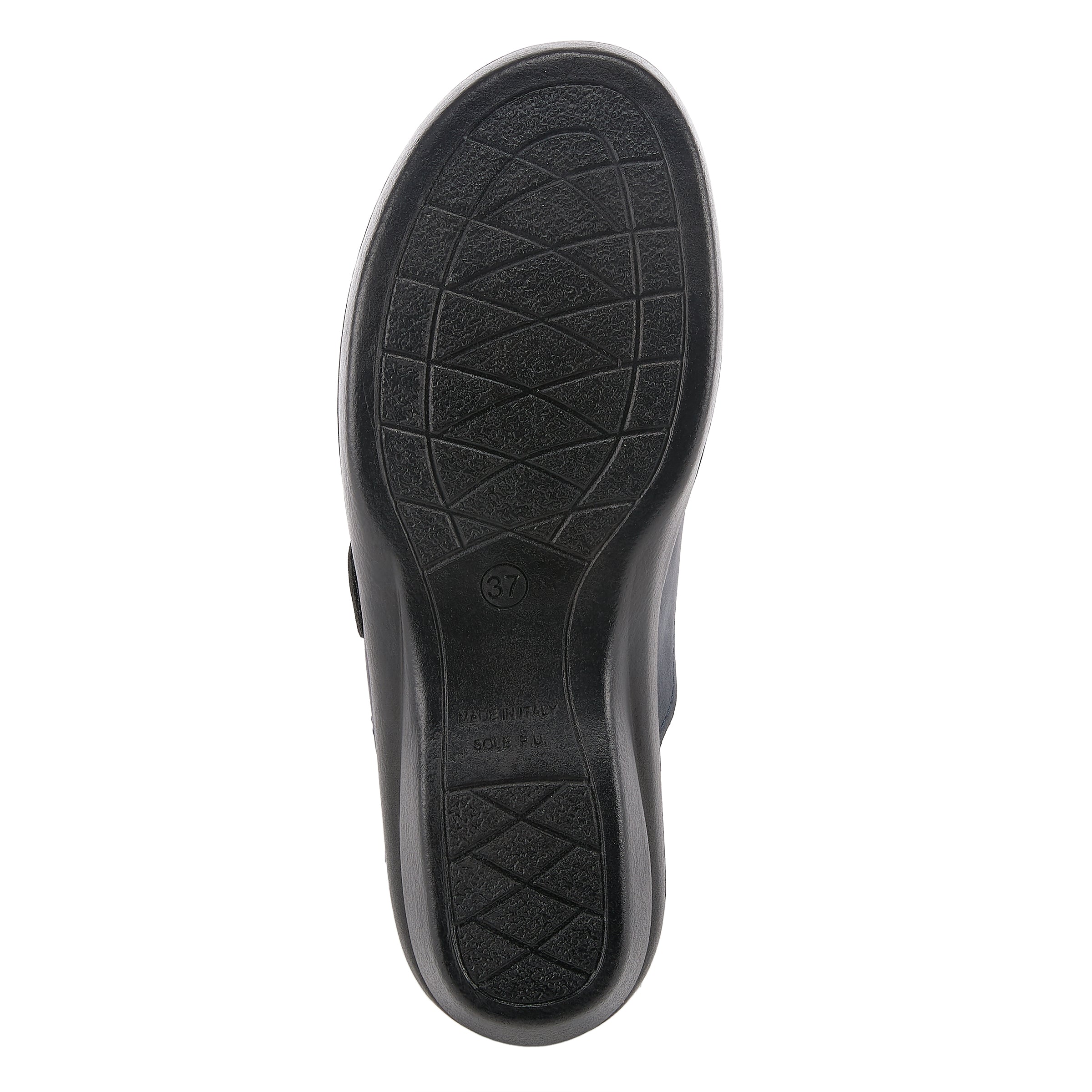 Flexus FLEXUS ADITI SLIDE SANDAL sandal in denim blue with flexible sole