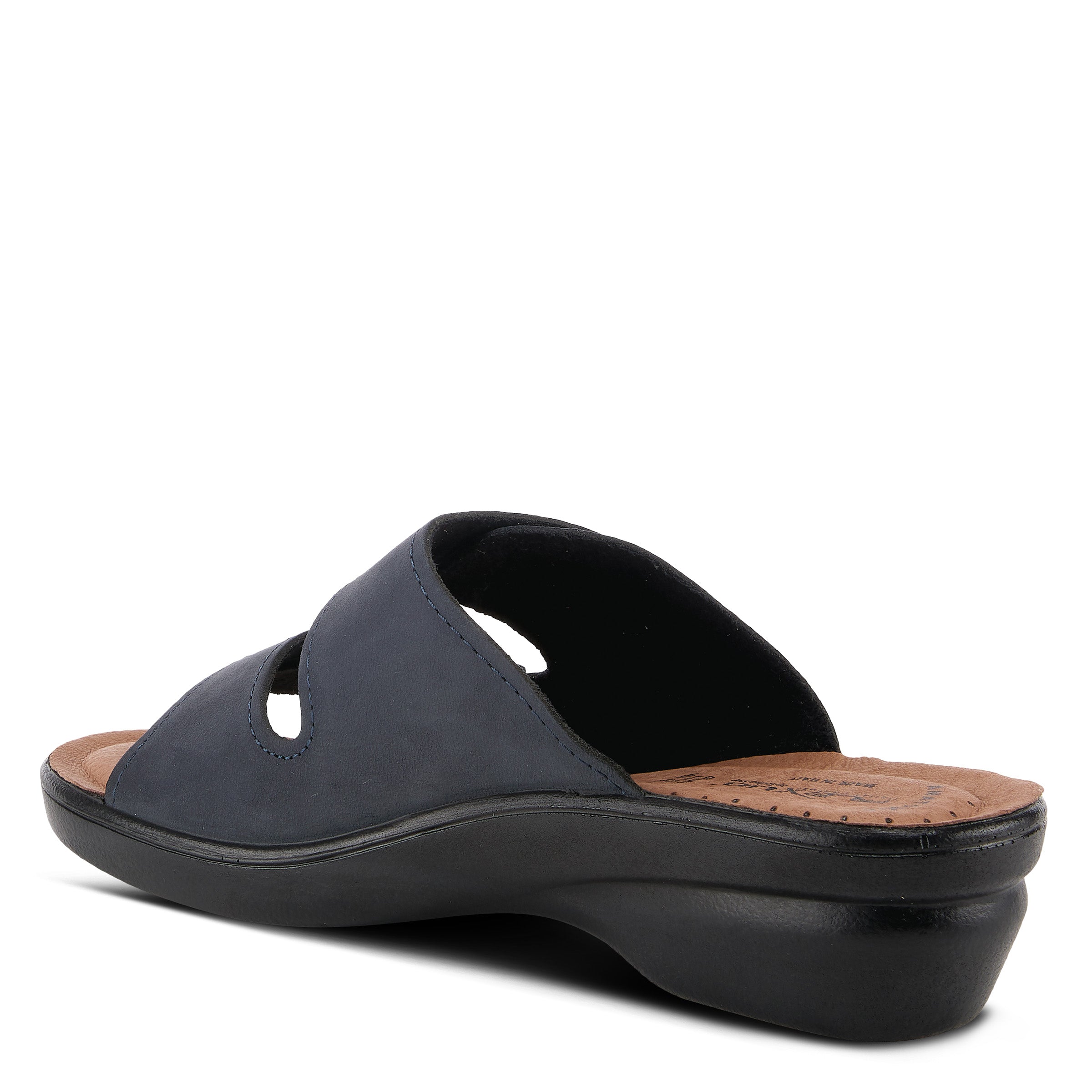Flexus FLEXUS ADITI SLIDE SANDAL sandal in denim blue with flexible sole