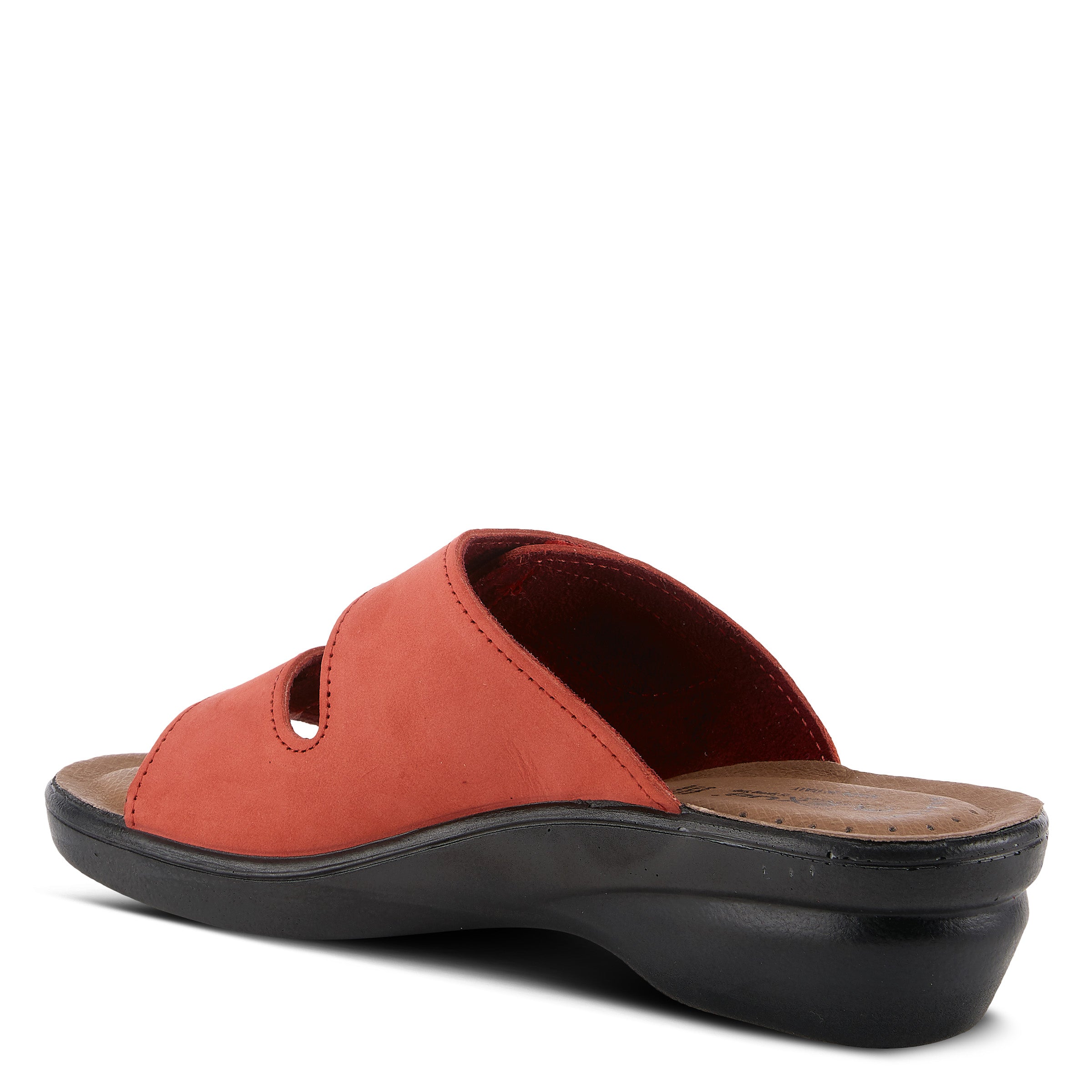 Flexus FLEXUS ADITI SLIDE SANDAL sandal in red with flexible sole
