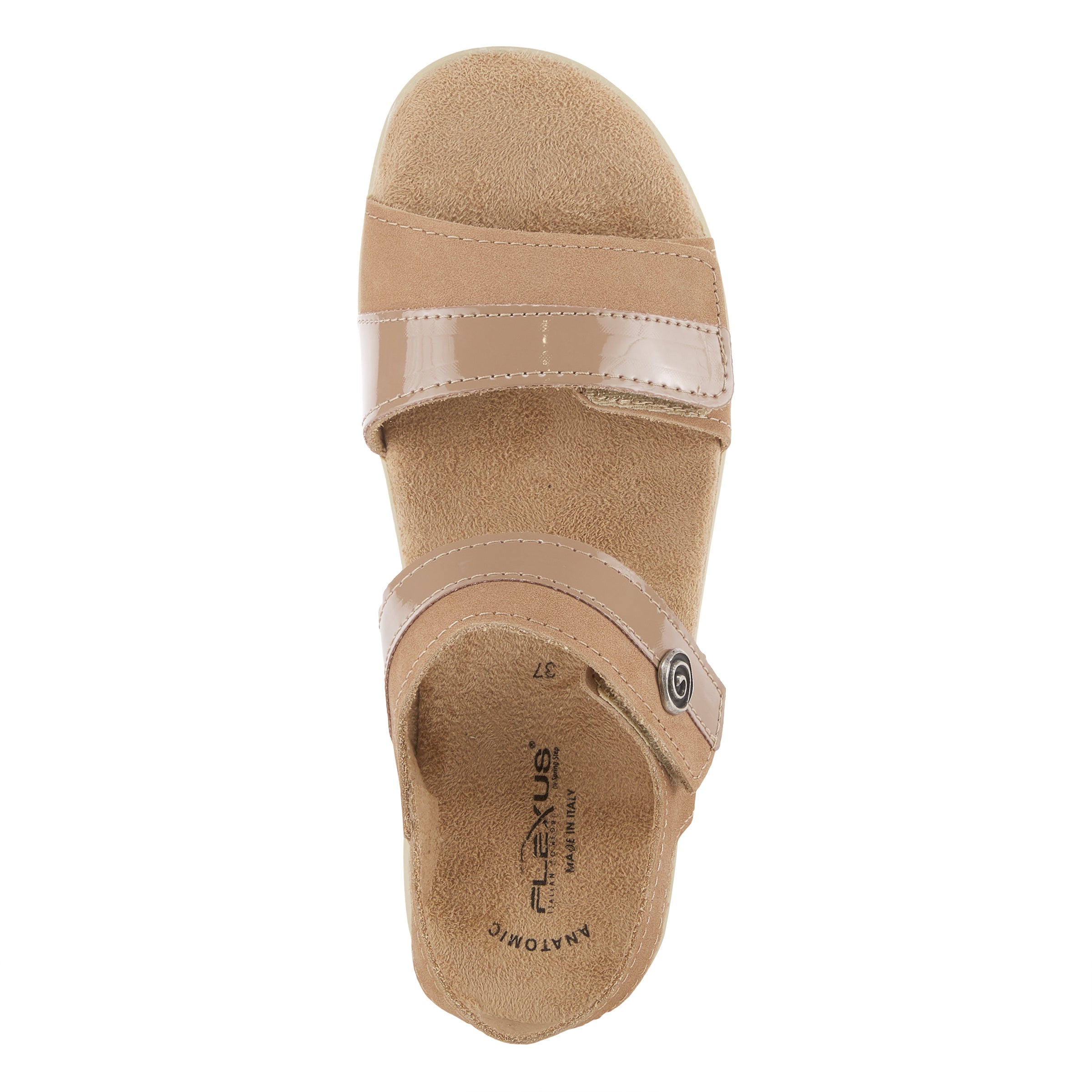 Flexus FLEXUS ALONSA SLINGBACK SANDAL sandal in beige nubuck with flexible sole