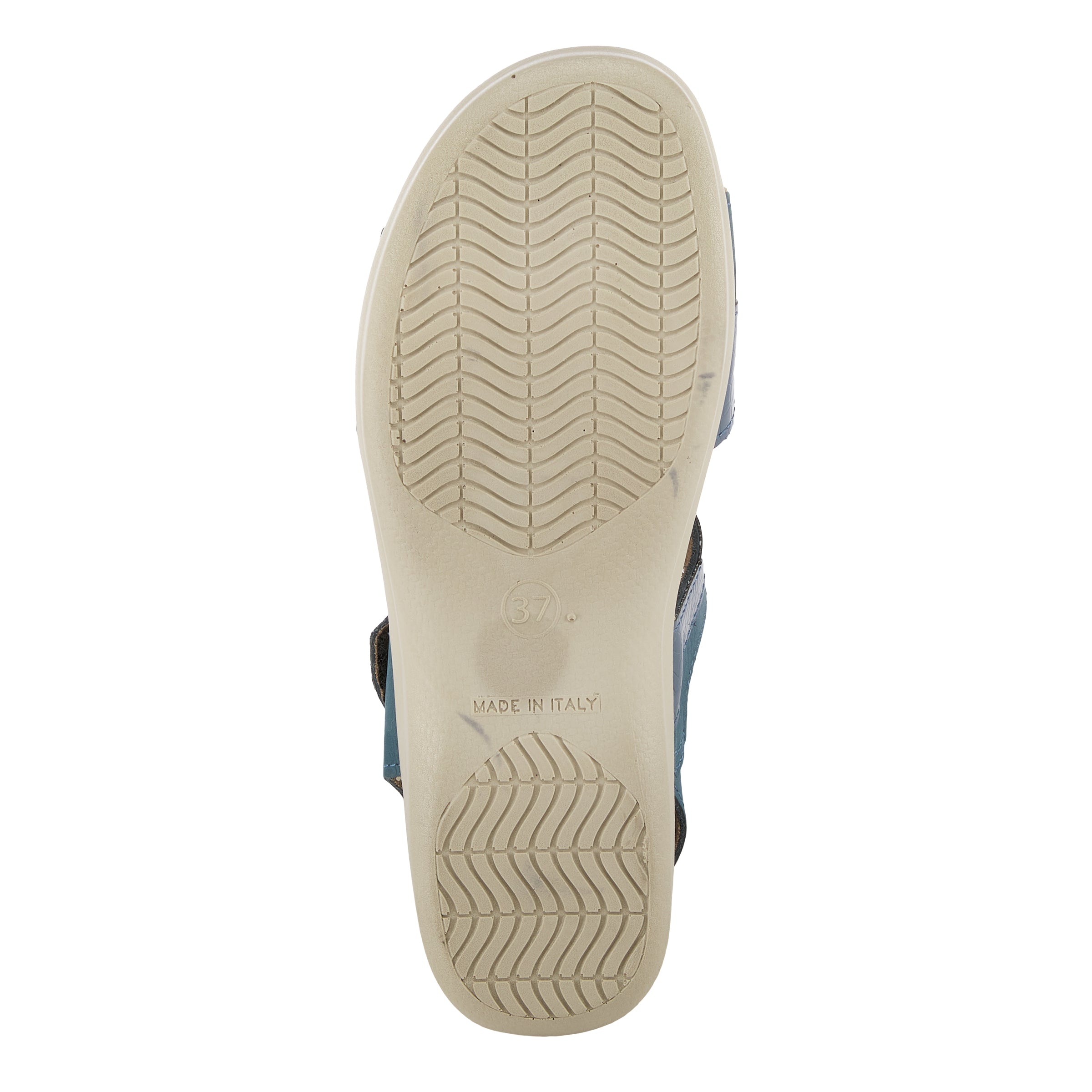 Flexus FLEXUS ALONSA SLINGBACK SANDAL sandal in blue nubuck with flexible sole