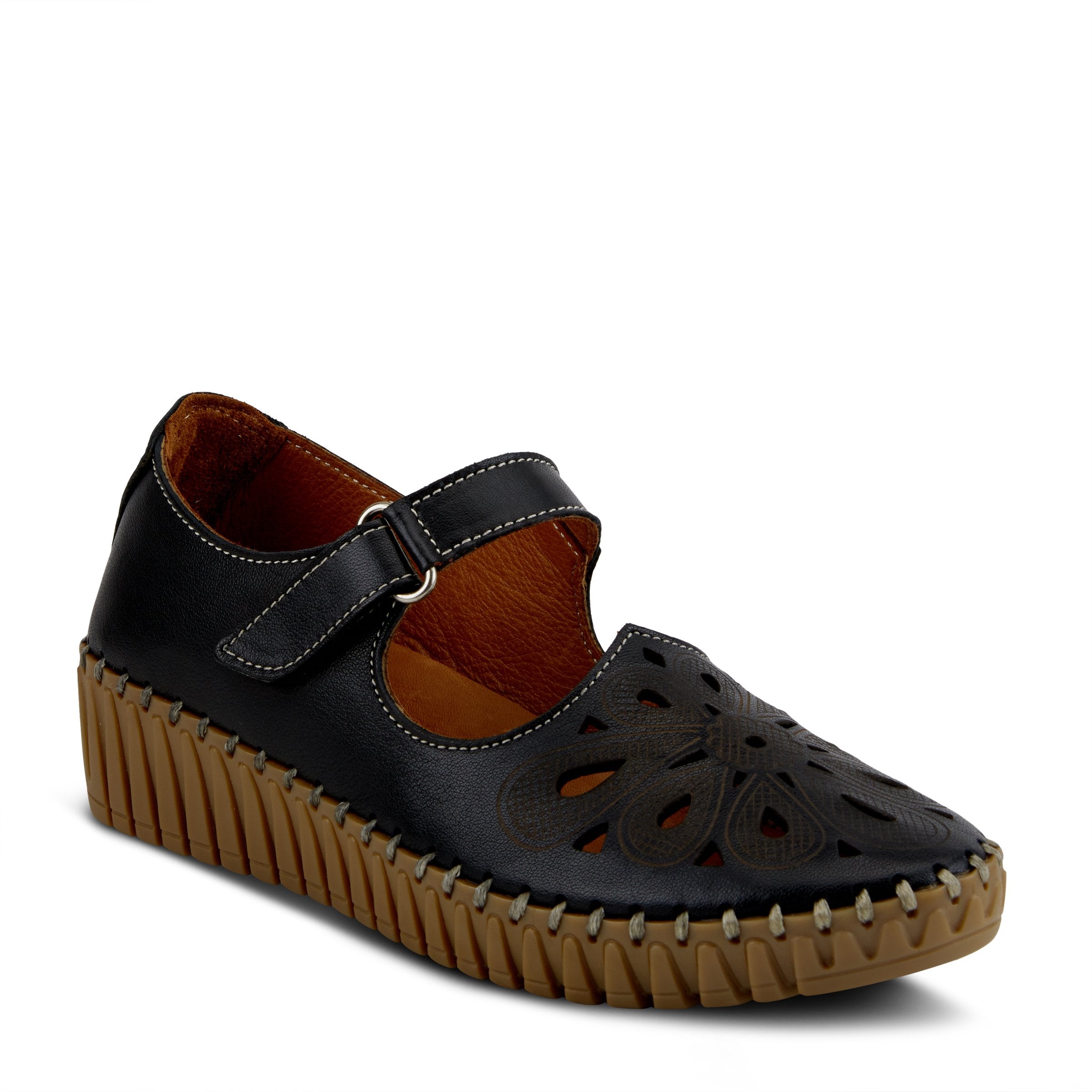Spring Step SPRING STEP AMAIRANI SHOE shoe in black with comfortable everyday design