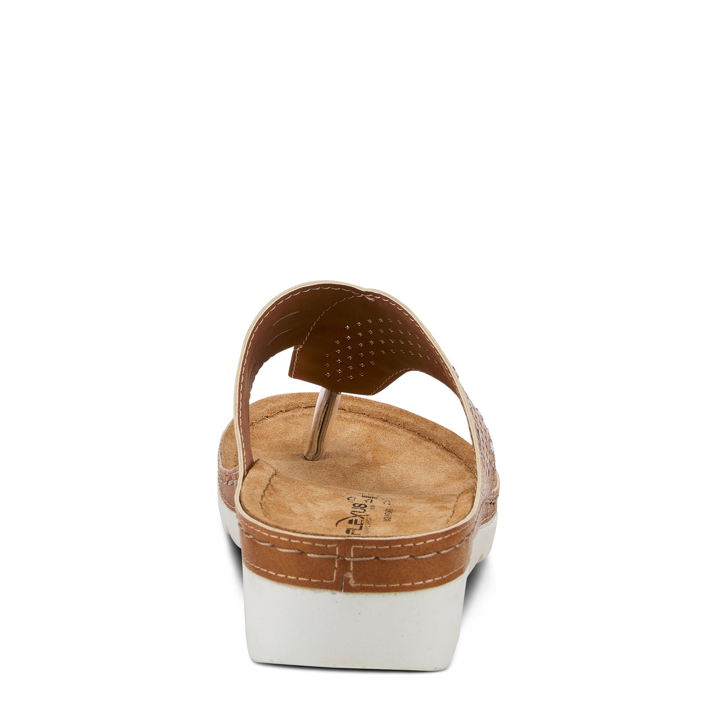 Flexus FLEXUS AMIGA THONG SANDALS sandal in camel with flexible sole