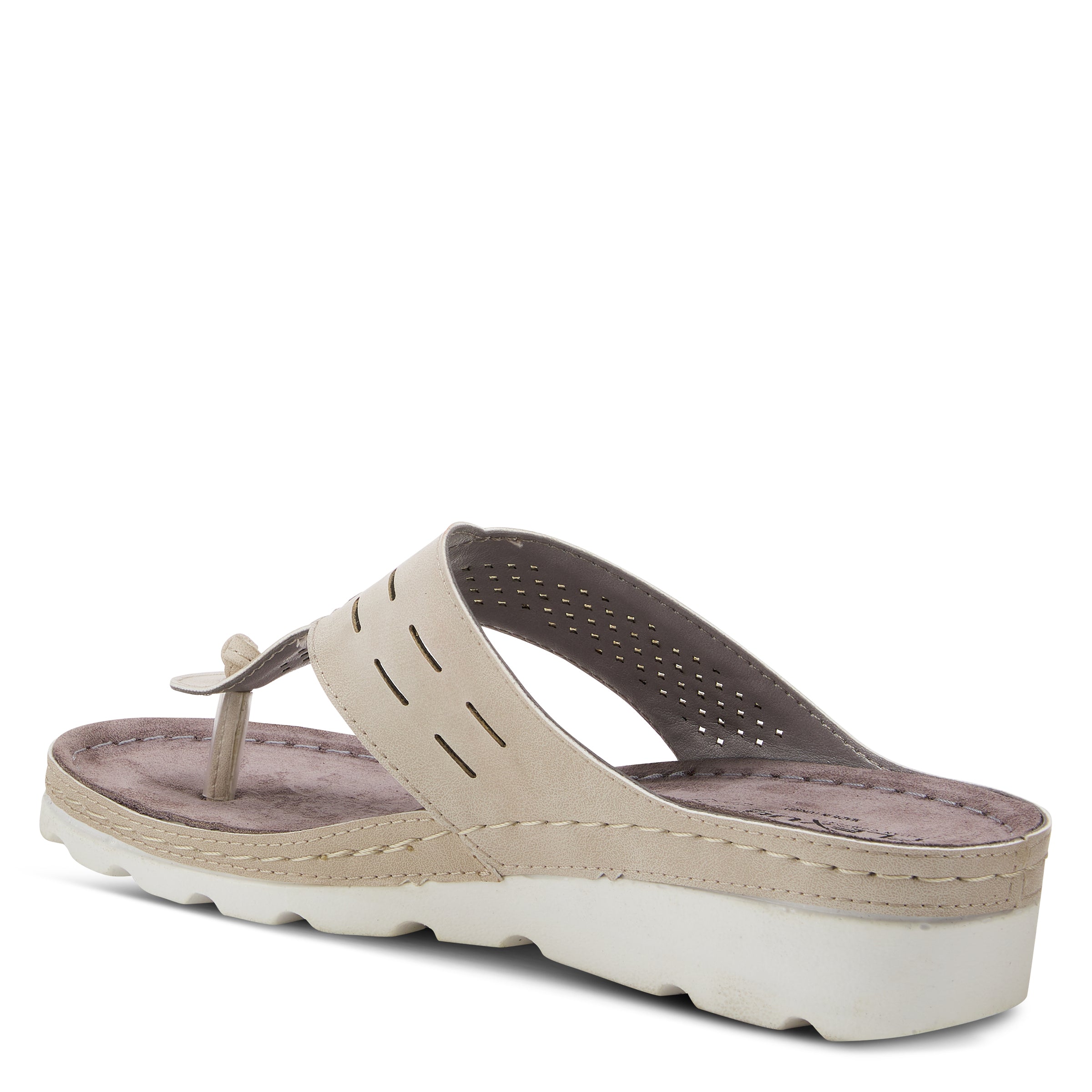 Flexus FLEXUS AMIGA THONG SANDALS sandal in camel with flexible sole