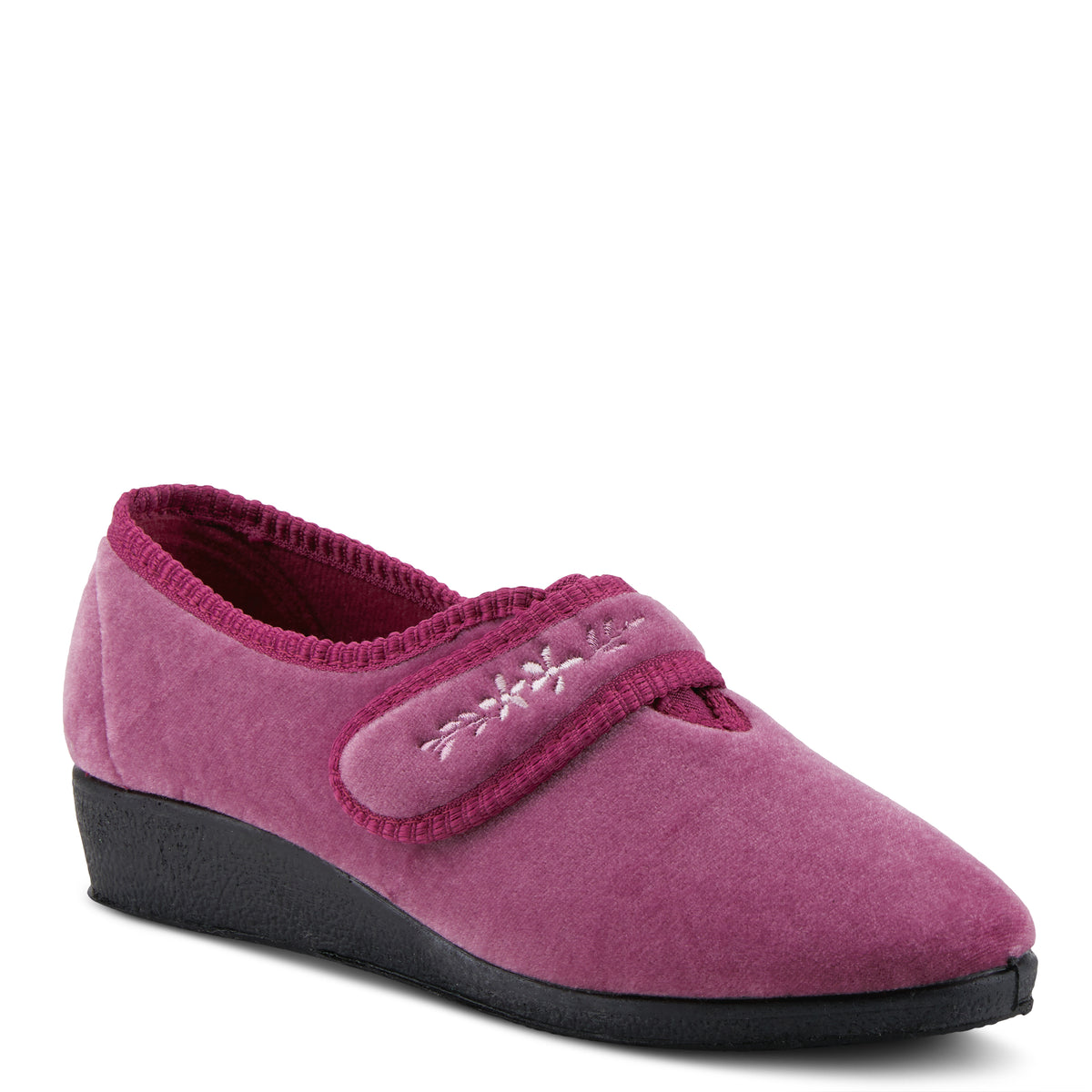 Womens velcro slippers hot sale