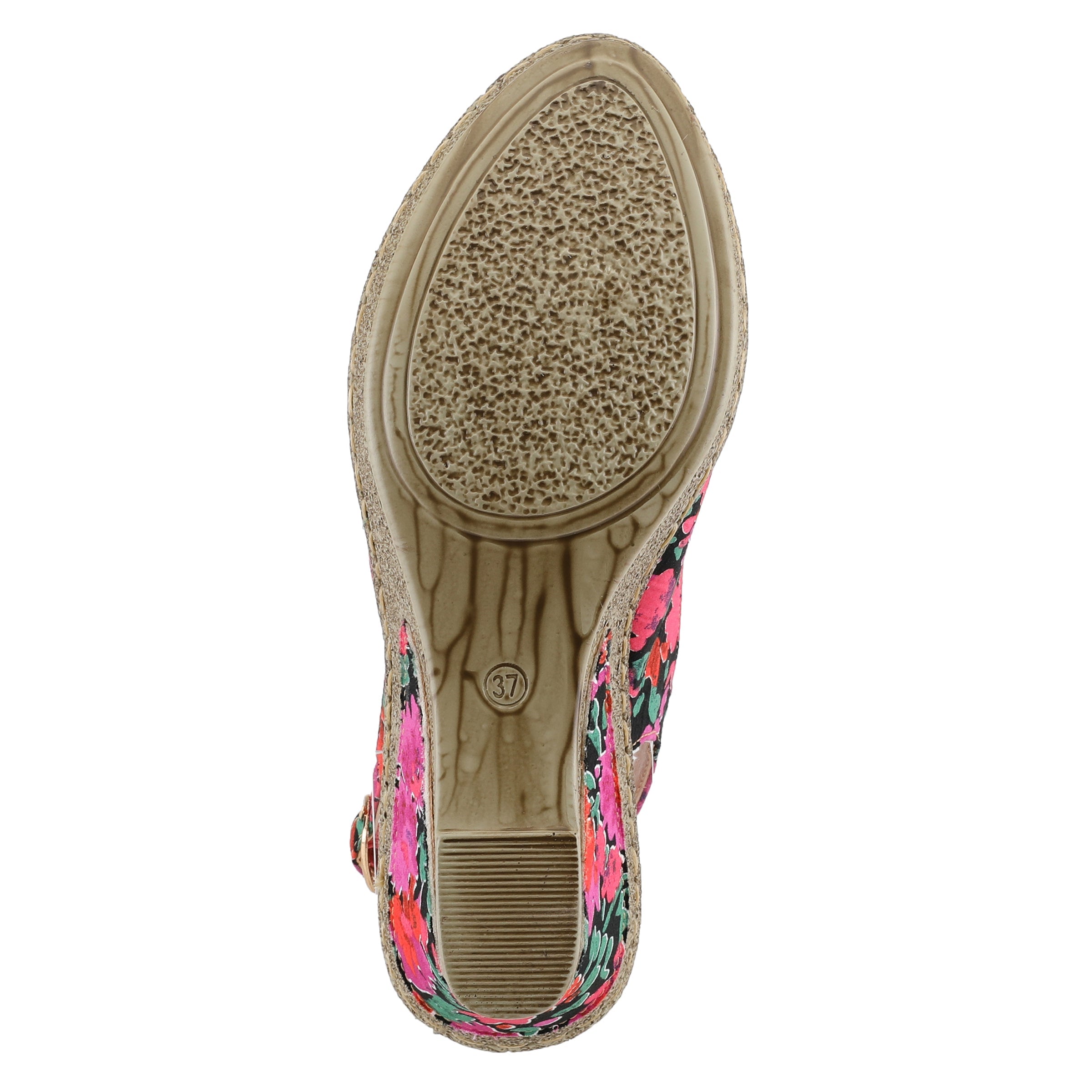 Patrizia PATRIZIA CANDACE-BLOOM SLINGBACK SANDALS sandal in black multi with stylish fashion design