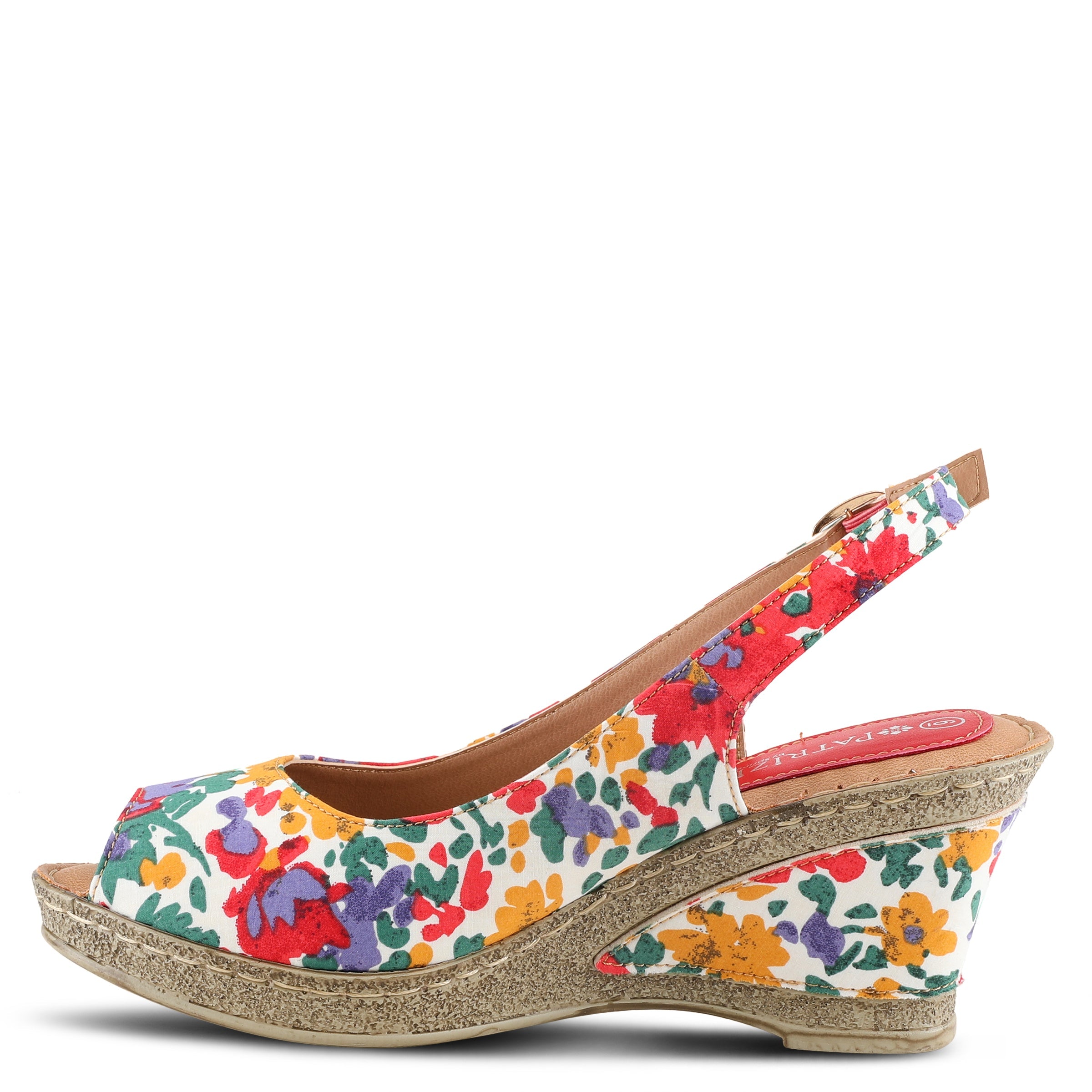Patrizia PATRIZIA CANDACE-BLOOM SLINGBACK SANDALS sandal in white multi with stylish fashion design