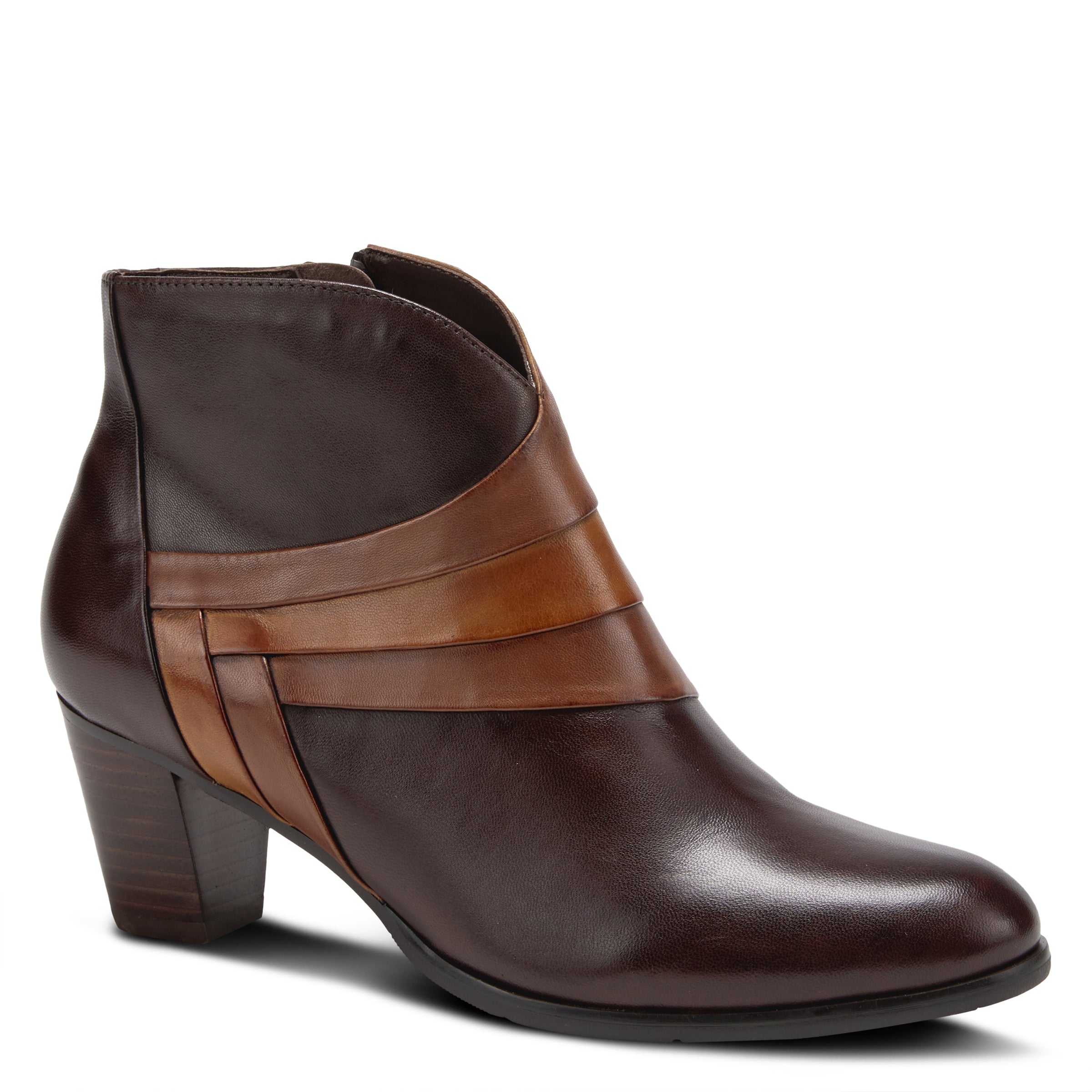 Spring Step Spring Step CASCALLA Boots boot in chocolate brown with comfortable everyday design