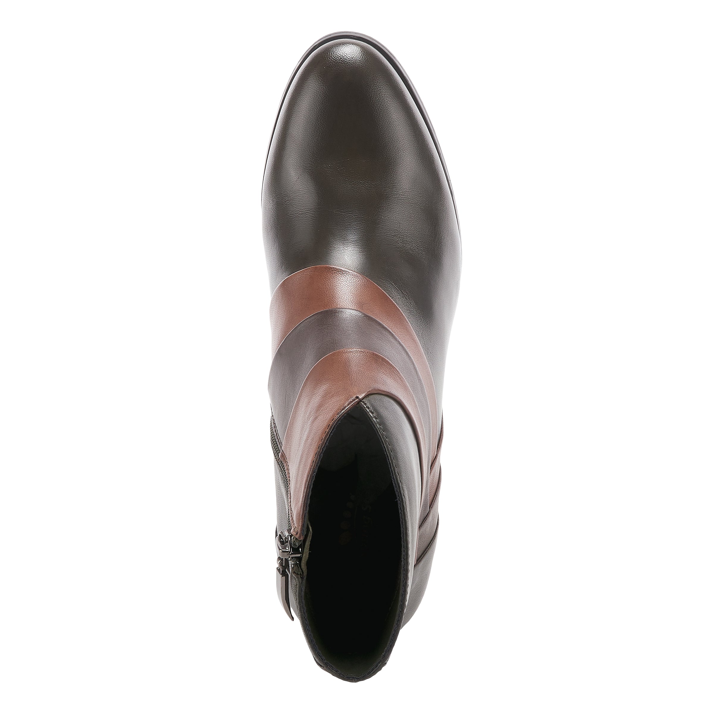 Spring Step Spring Step CASCALLA Boots boot in olive green with comfortable everyday design