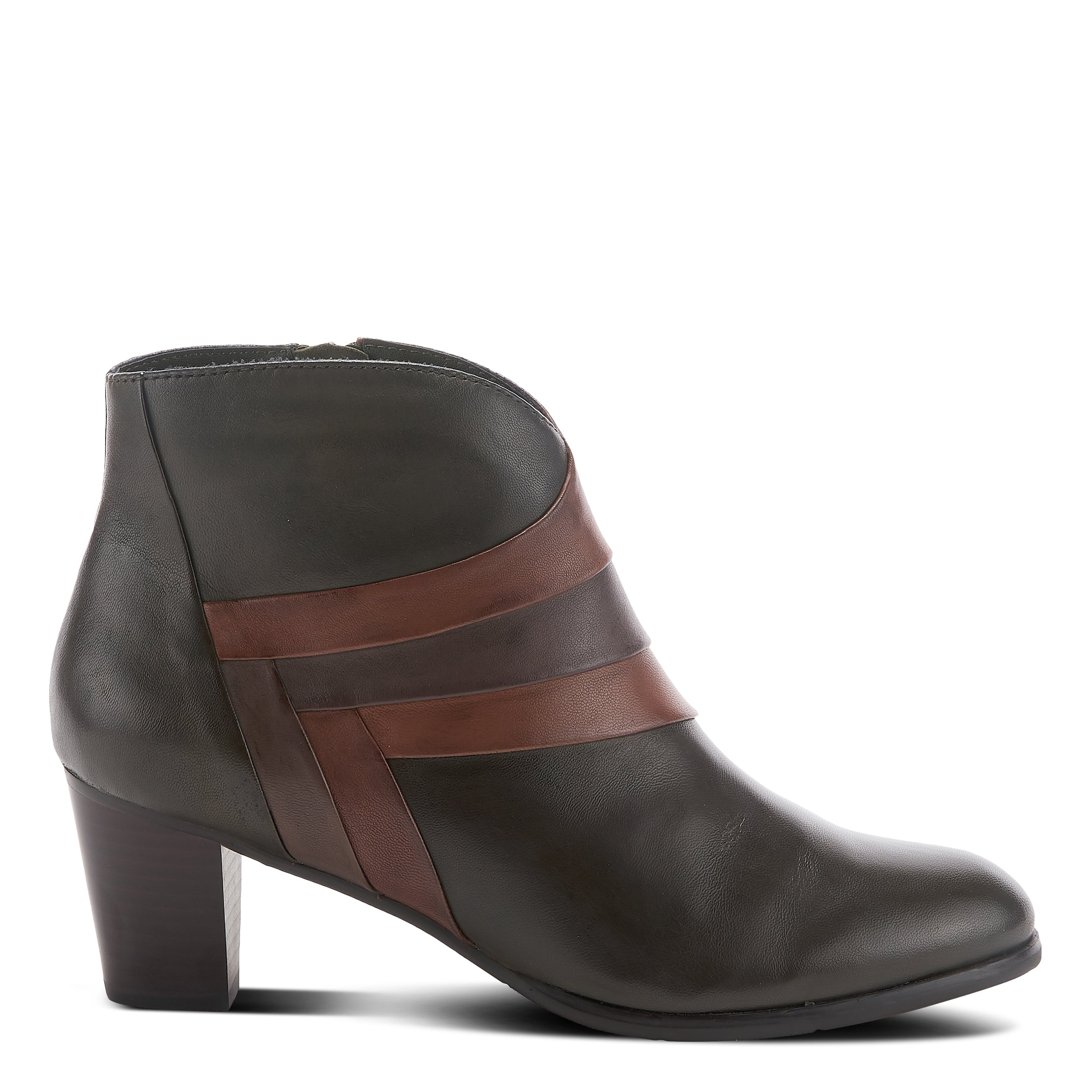 Spring Step Spring Step CASCALLA Boots boot in olive green with comfortable everyday design