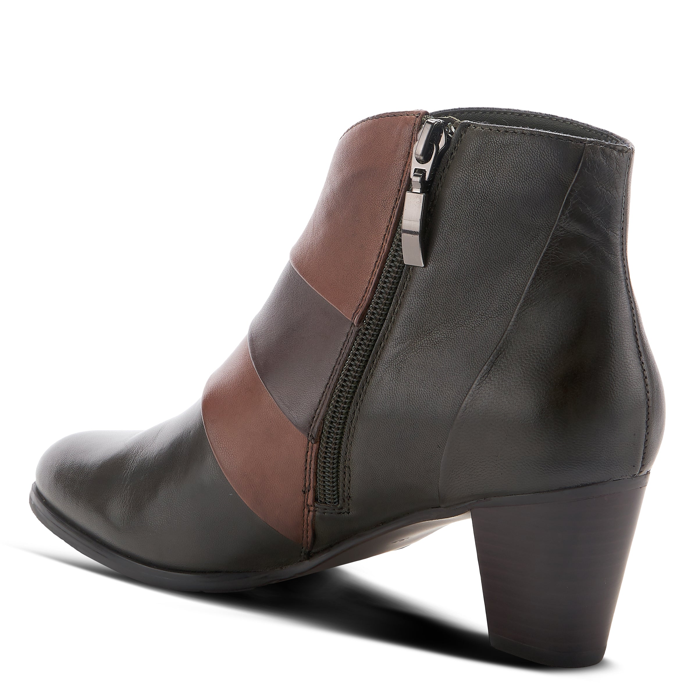 Spring Step Spring Step CASCALLA Boots boot in olive green with comfortable everyday design