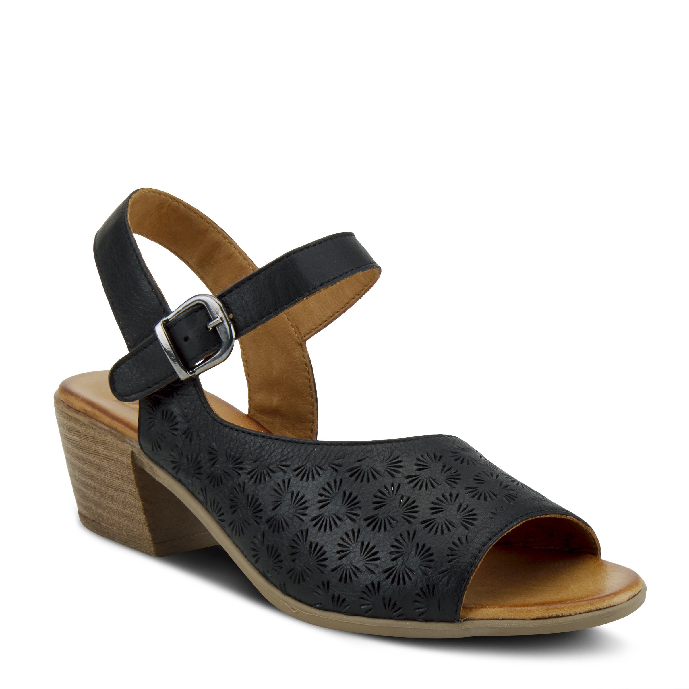 Spring Step Spring Step DELIA Sandals sandal in black with comfortable everyday design