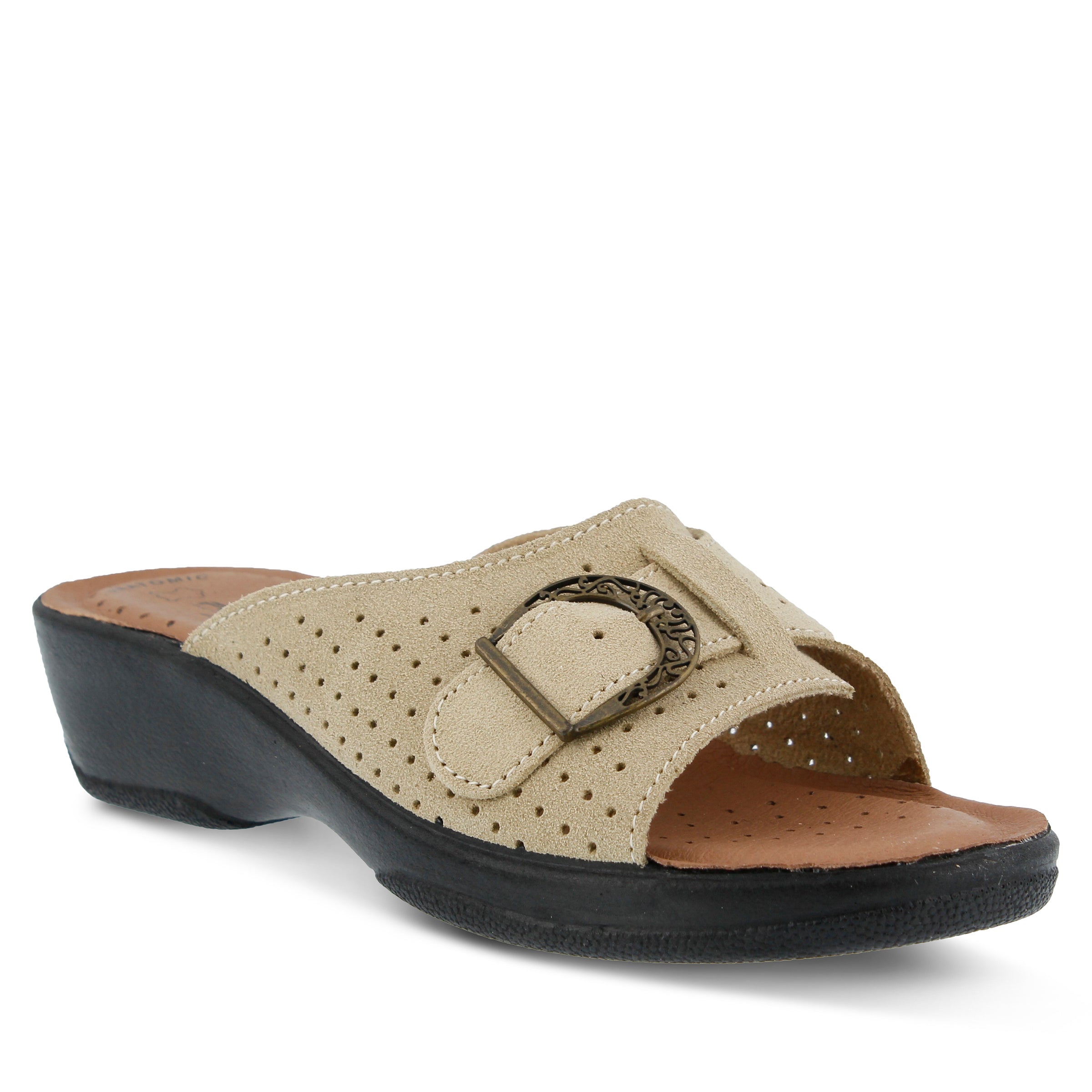 Flexus FLEXUS EDELLA SLIDE SANDAL sandal in navy with flexible sole