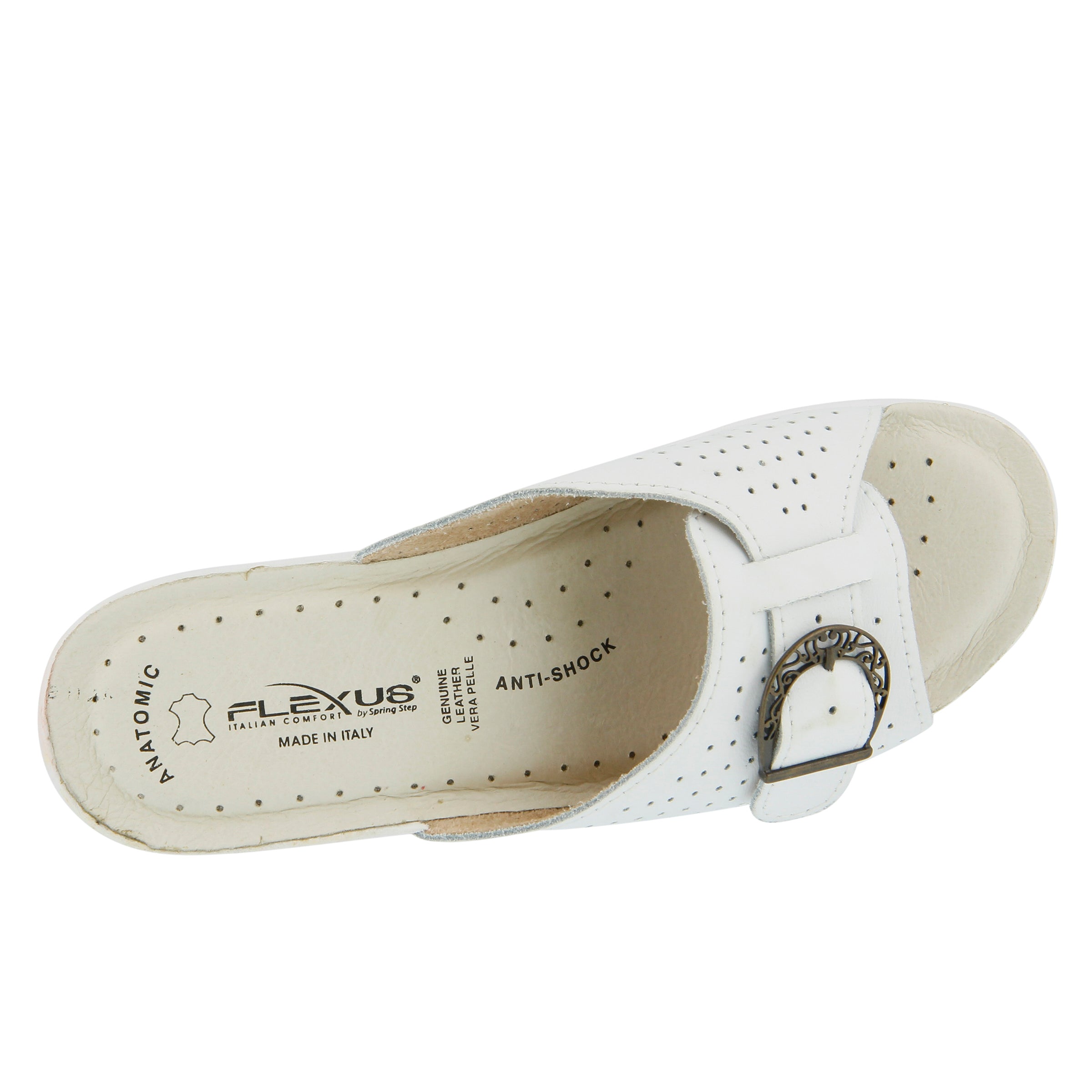 Flexus FLEXUS EDELLA SLIDE SANDAL sandal in beige with flexible sole