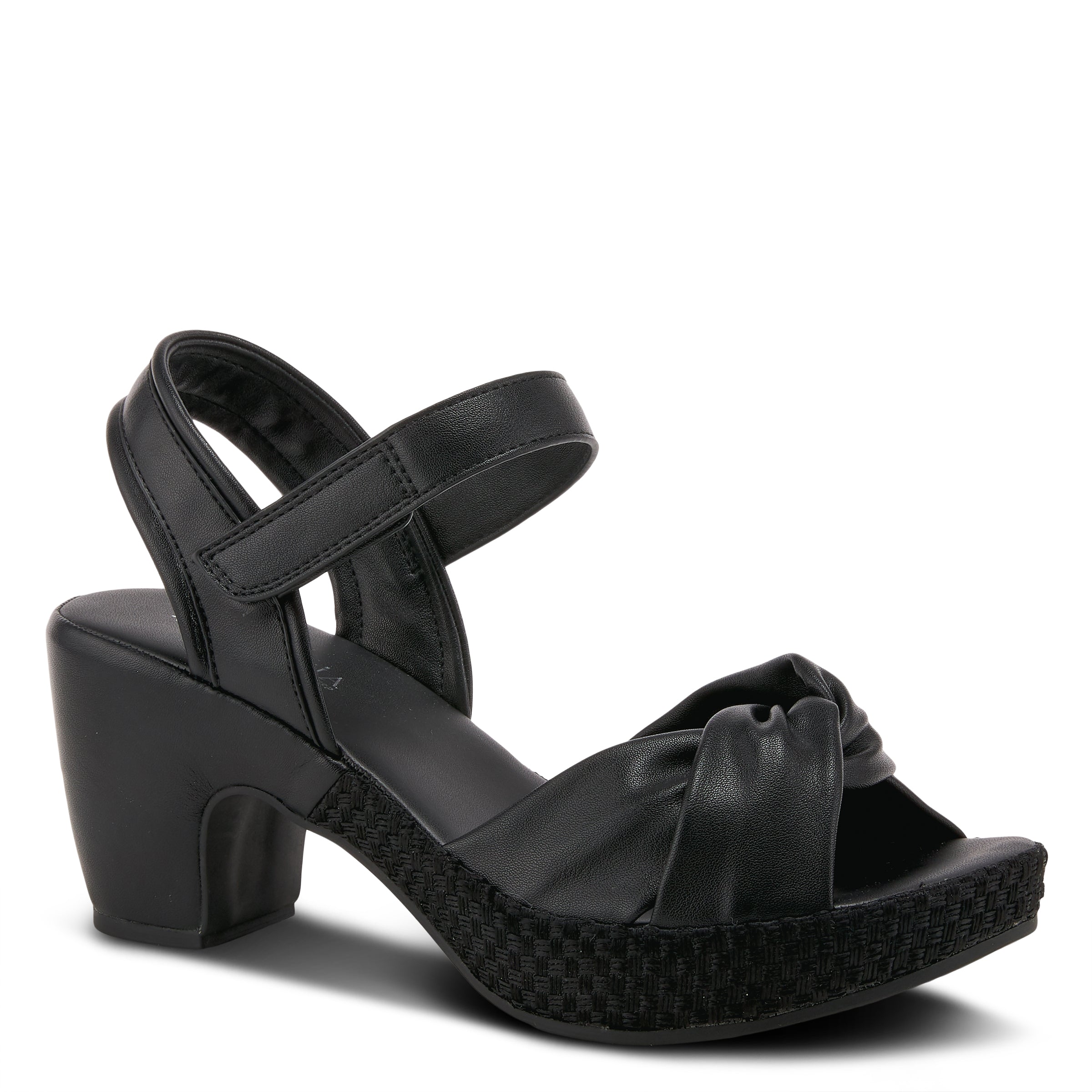 Patrizia PATRIZIA ESSENCE QARTER STRAP SANDALS sandal in black with stylish fashion design