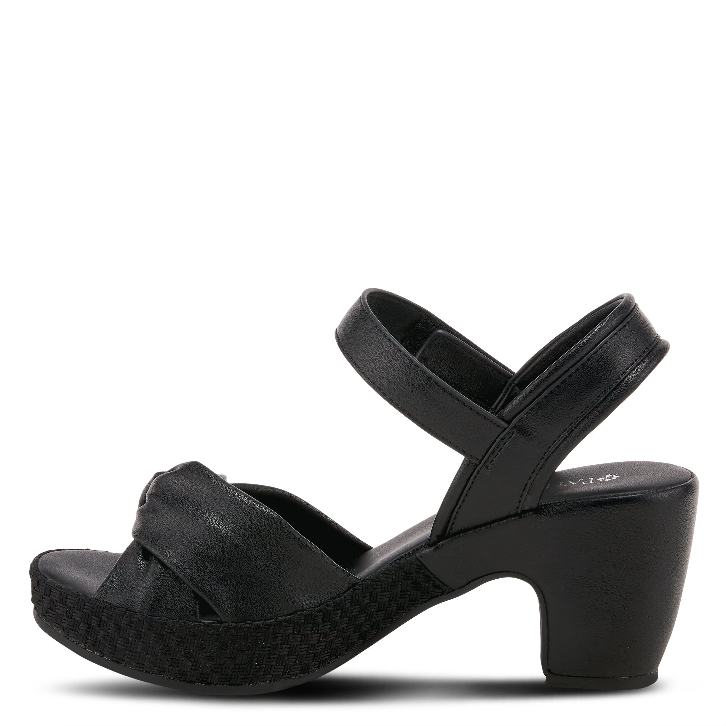 Patrizia PATRIZIA ESSENCE QARTER STRAP SANDALS sandal in black with stylish fashion design