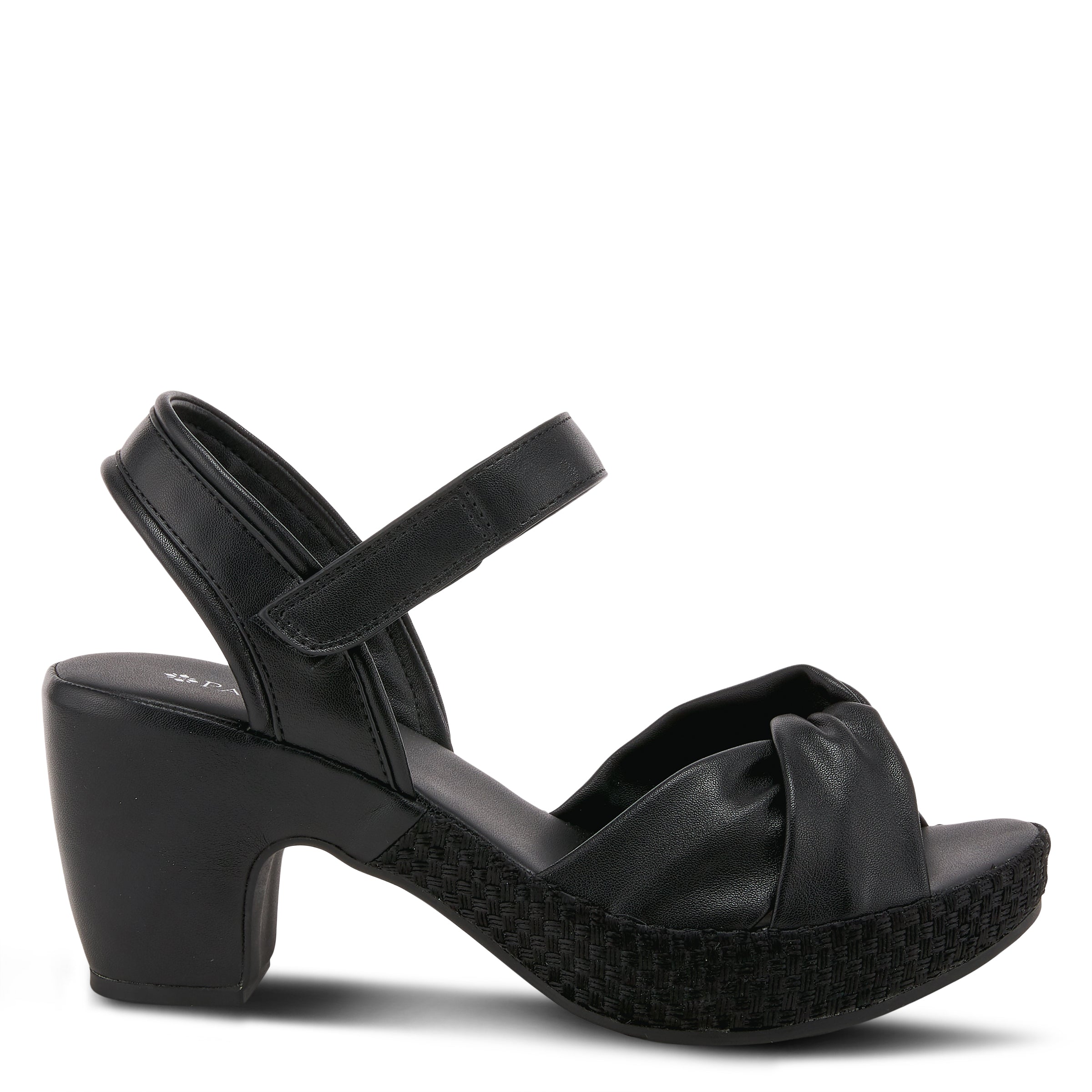 Patrizia PATRIZIA ESSENCE QARTER STRAP SANDALS sandal in black with stylish fashion design