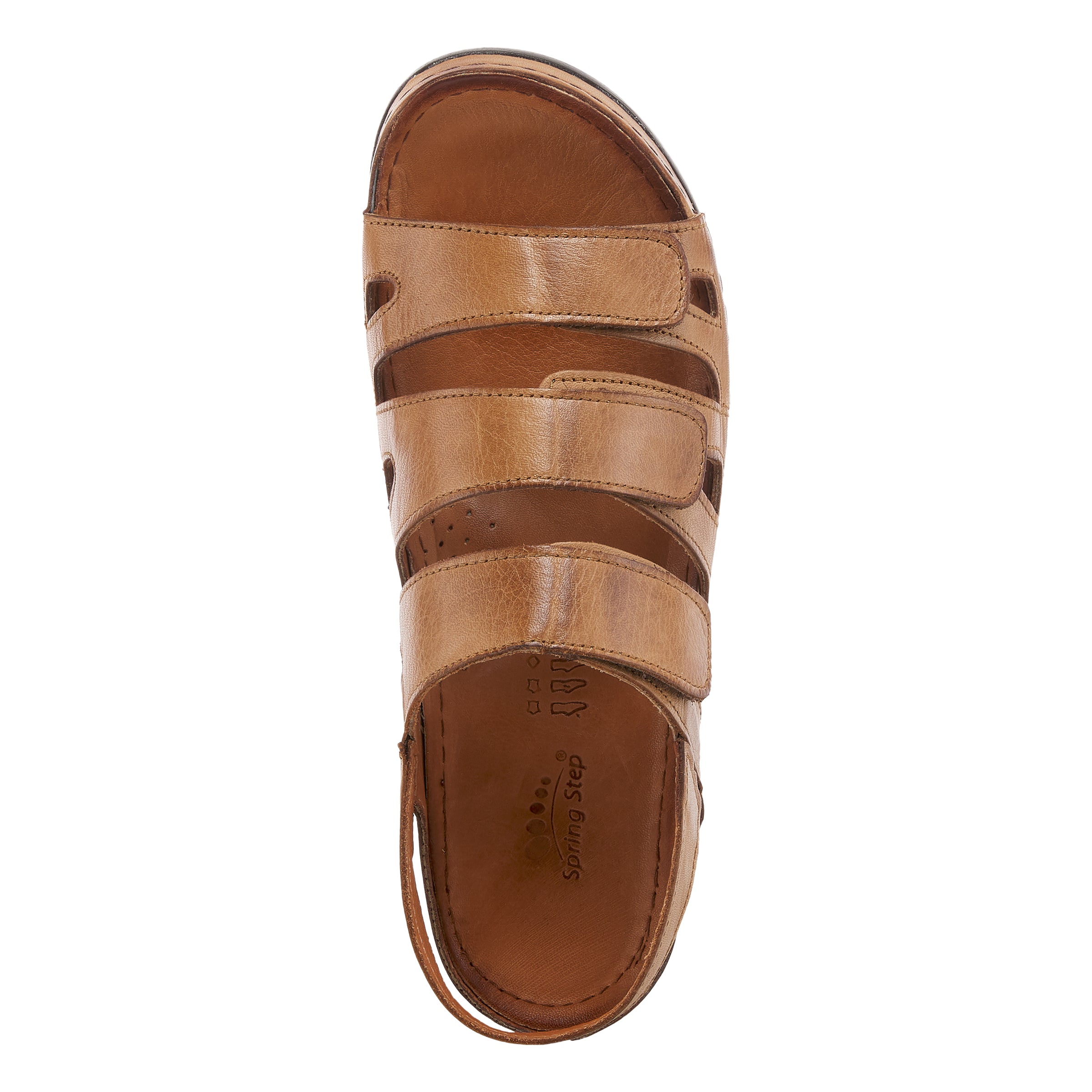 Spring Step SPRING STEP EULABACK BACK STRAP SANDALS sandal in brown with comfortable everyday design
