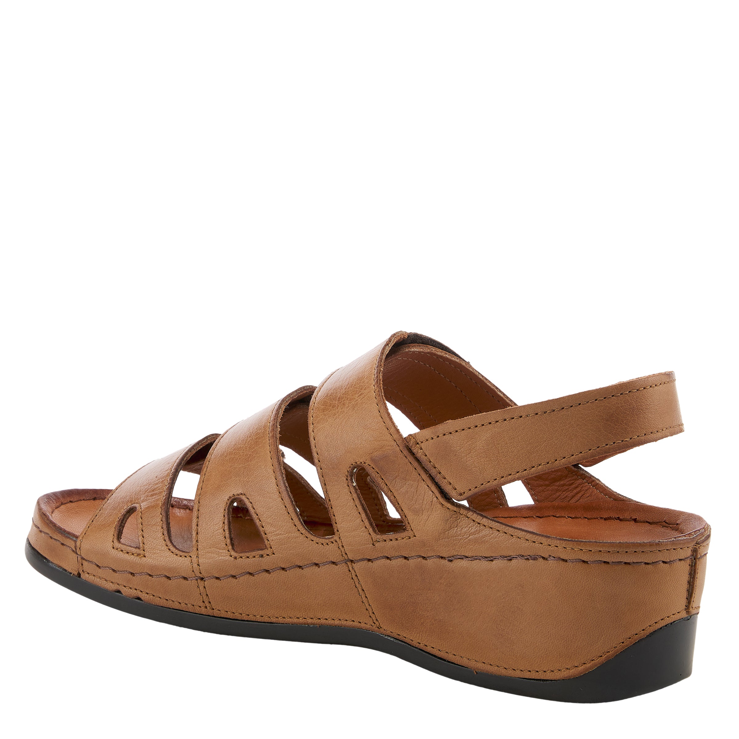 Spring Step SPRING STEP EULABACK BACK STRAP SANDALS sandal in brown with comfortable everyday design