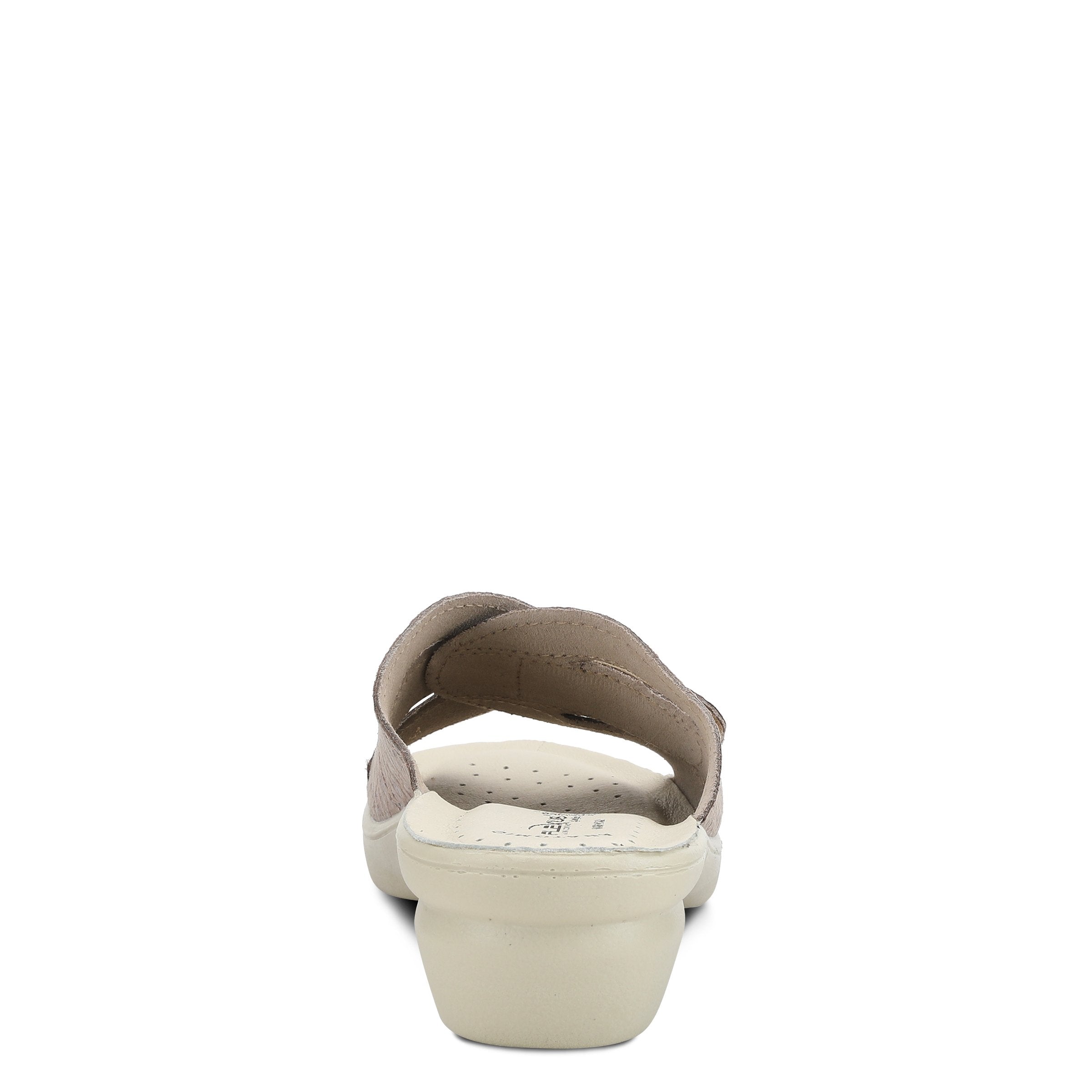 Flexus FLEXUS FEDAME SLIDE SANDAL sandal in beige suede with flexible sole
