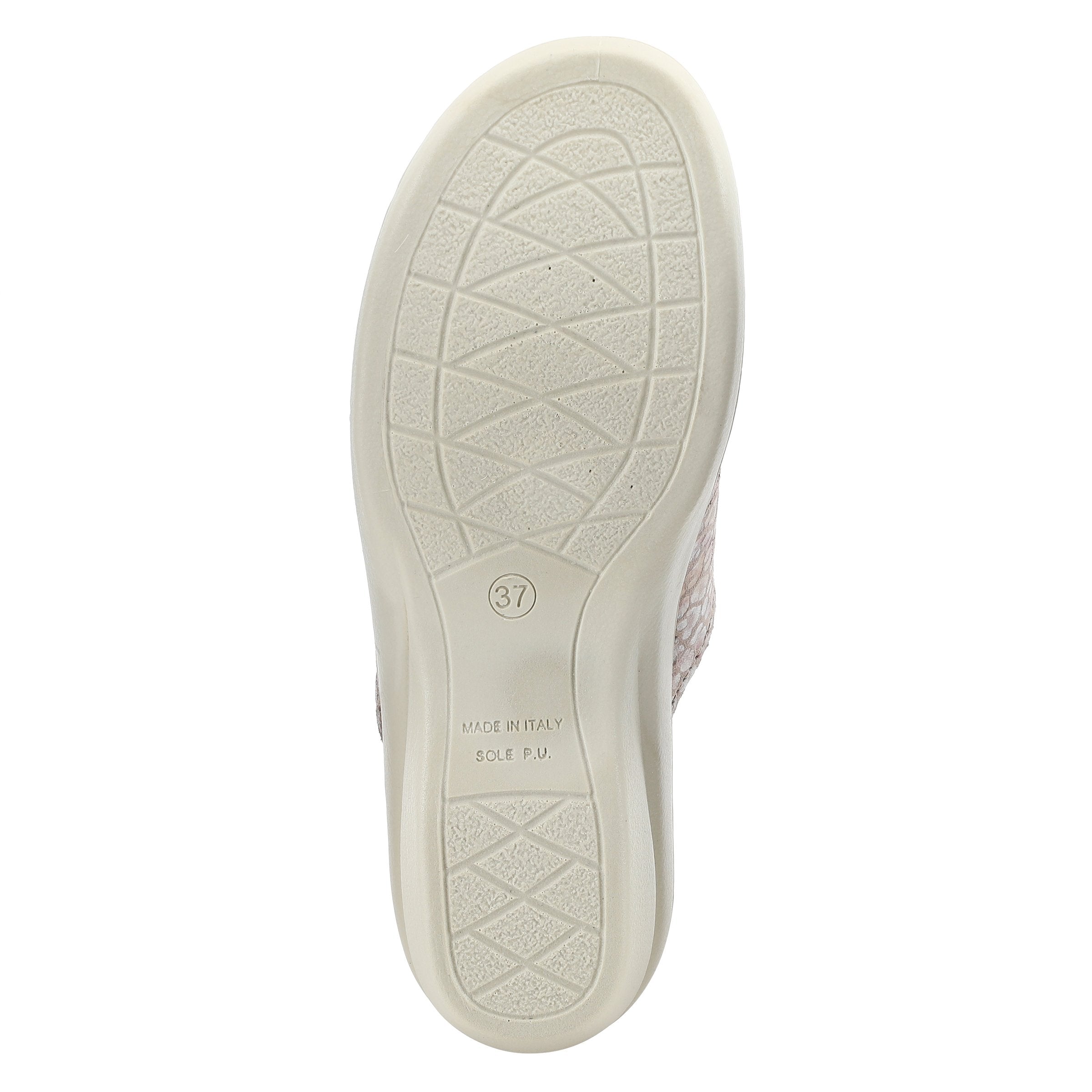Flexus FLEXUS FEDAME SLIDE SANDAL sandal in beige suede with flexible sole