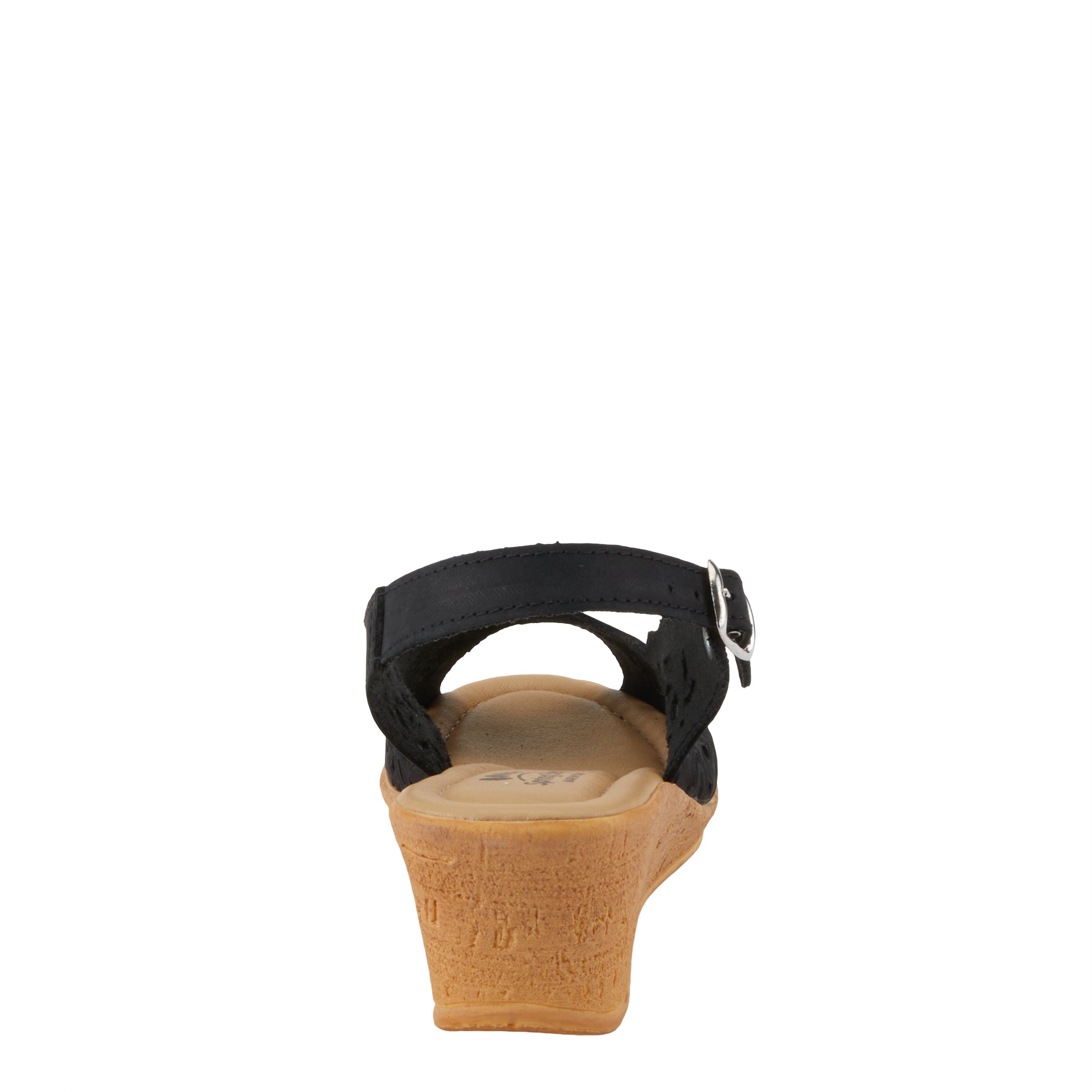 Spring Step SPRING STEP FOOTSIE SLINGBACK SANDALS sandal in black nubuck with comfortable everyday design