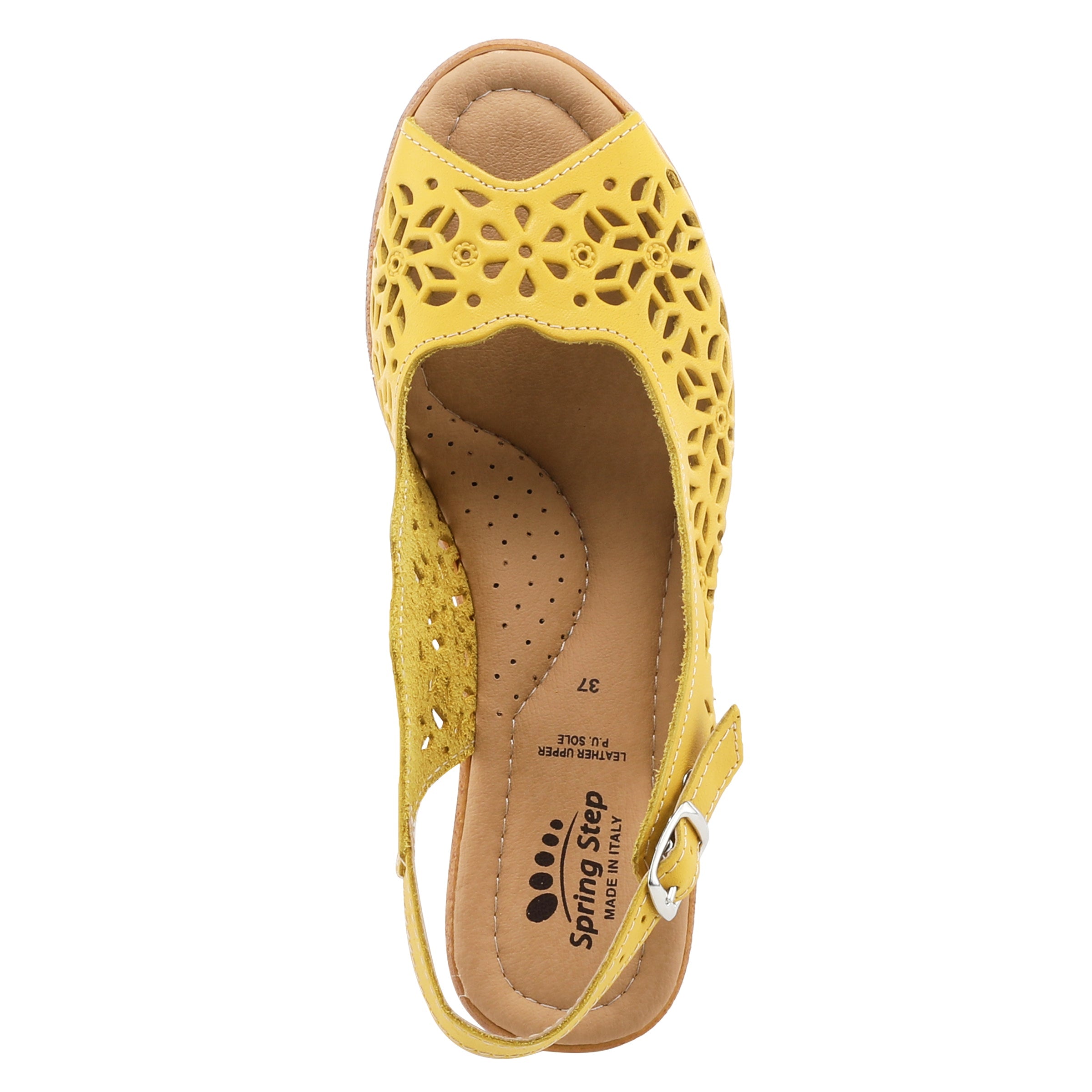 Spring Step SPRING STEP FOOTSIE SLINGBACK SANDALS sandal in red with comfortable everyday design