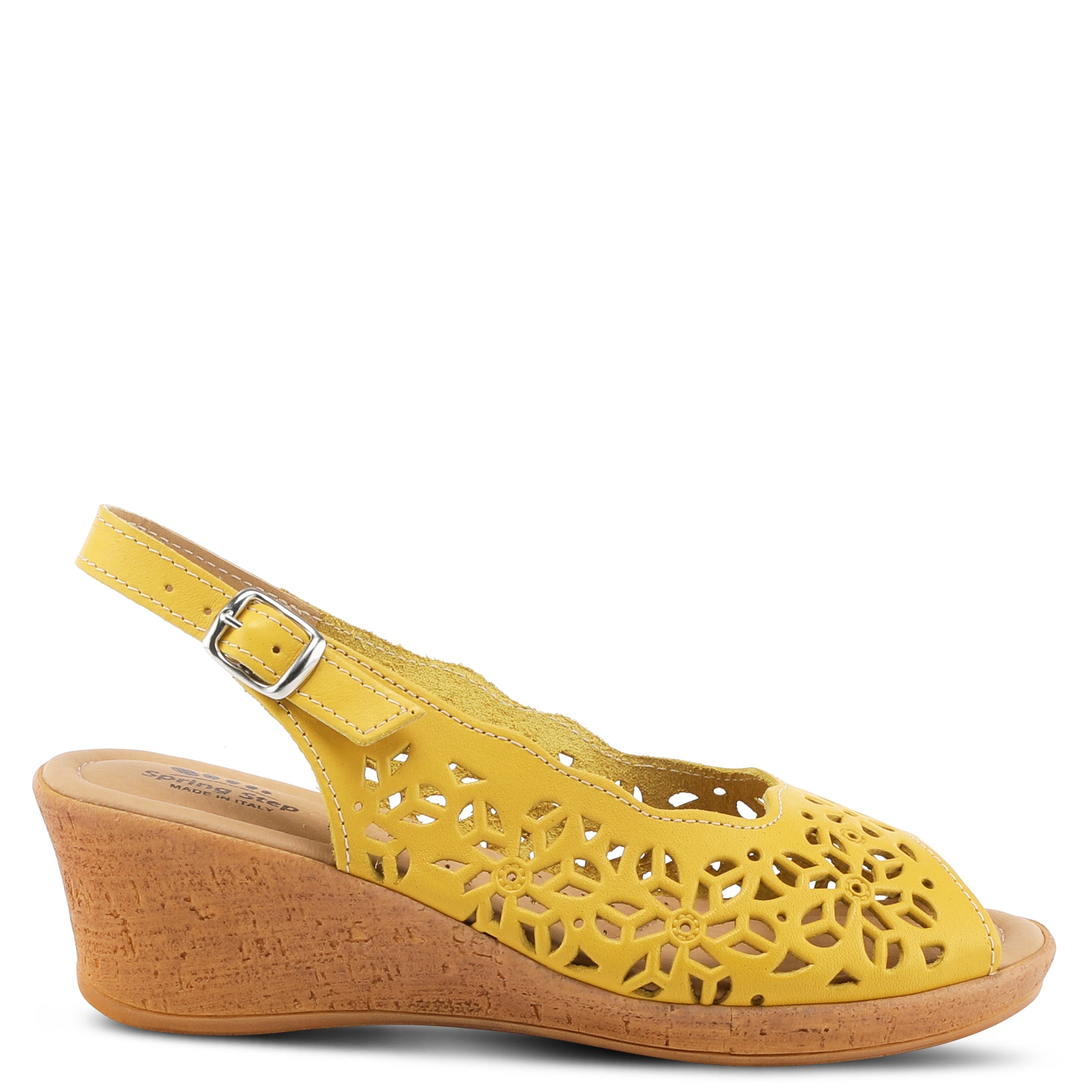 Spring Step SPRING STEP FOOTSIE SLINGBACK SANDALS sandal in red with comfortable everyday design