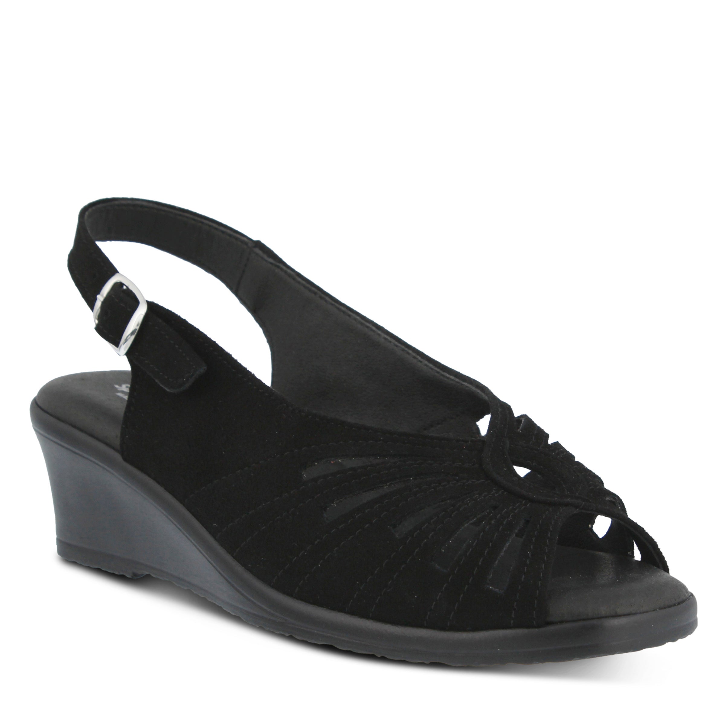 Spring Step SPRING STEP GAIL SANDAL sandal in black with comfortable everyday design