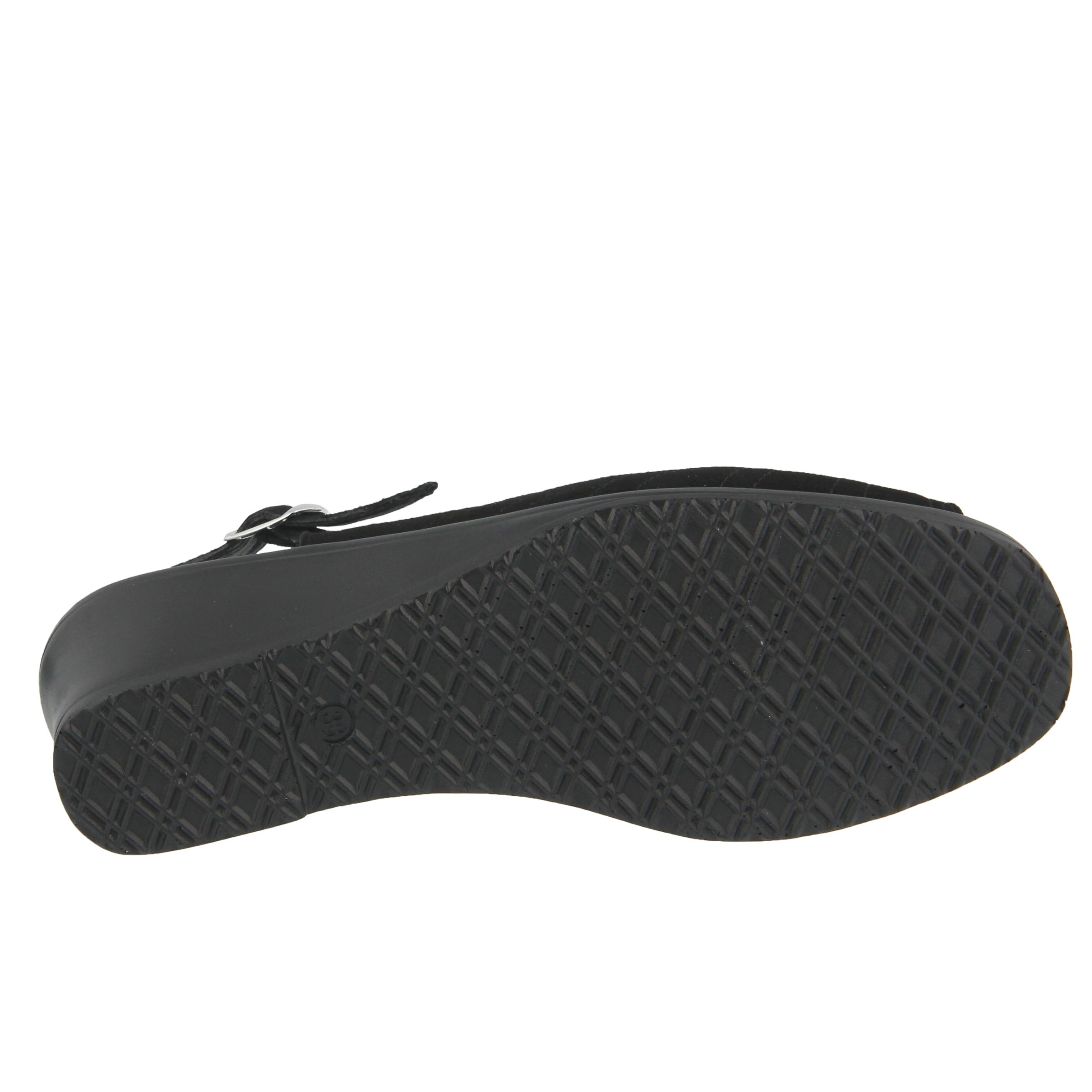Spring Step SPRING STEP GAIL SANDAL sandal in black with comfortable everyday design