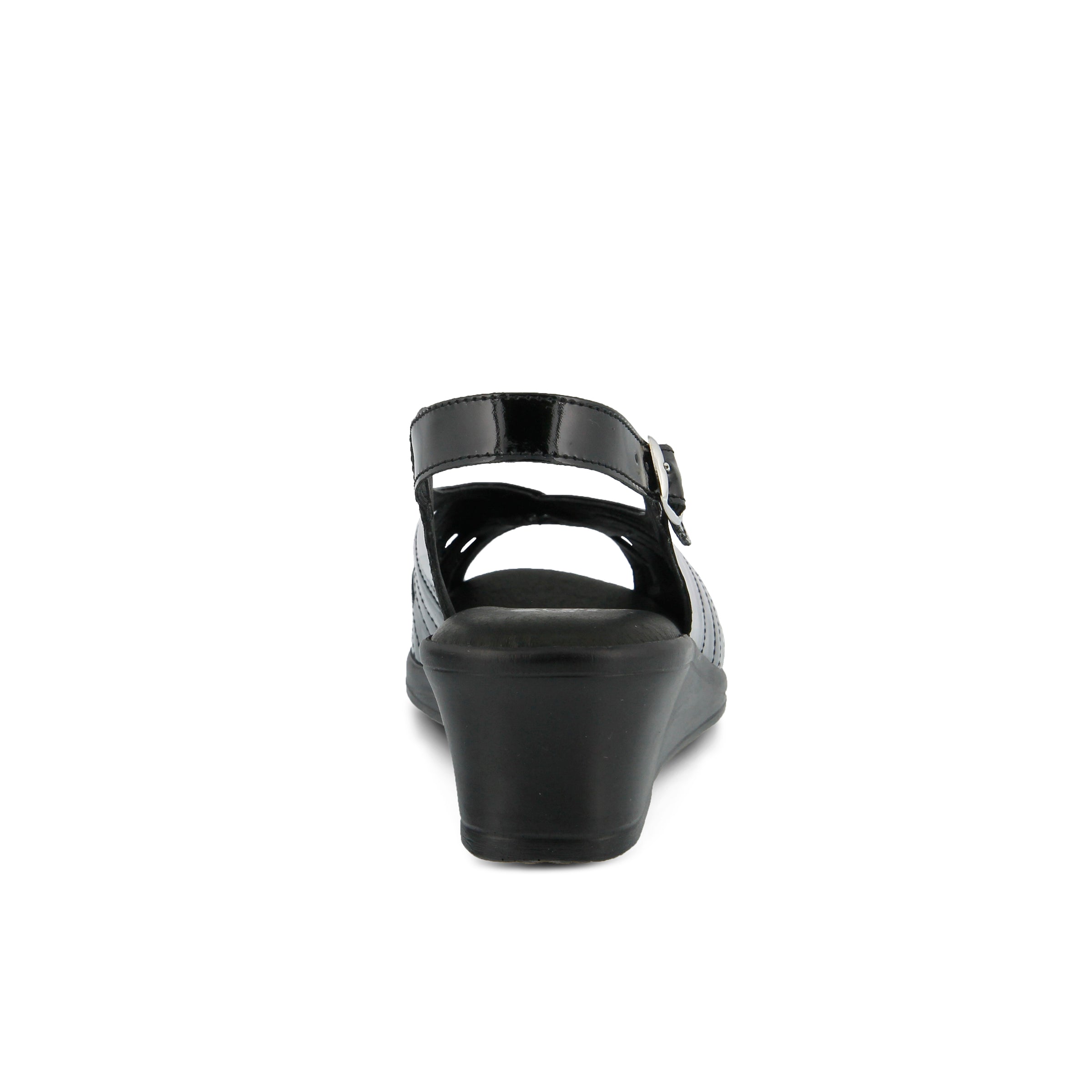 Spring Step SPRING STEP GAIL SANDAL sandal in black nubuck with comfortable everyday design