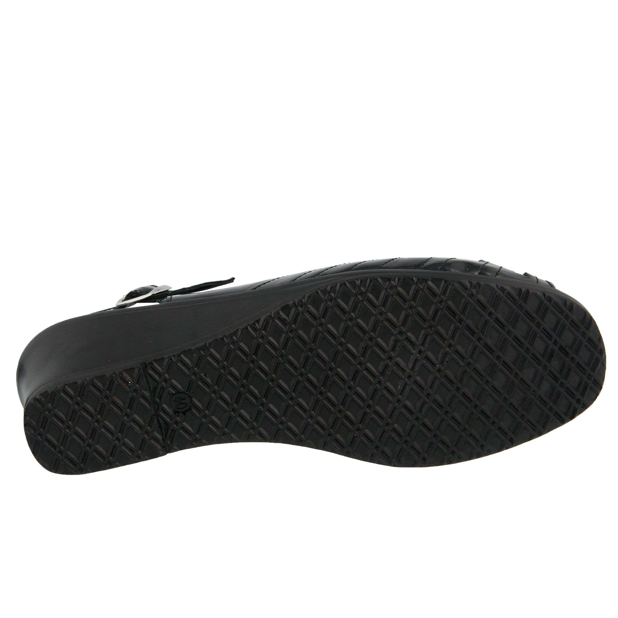 Spring Step SPRING STEP GAIL SANDAL sandal in black nubuck with comfortable everyday design