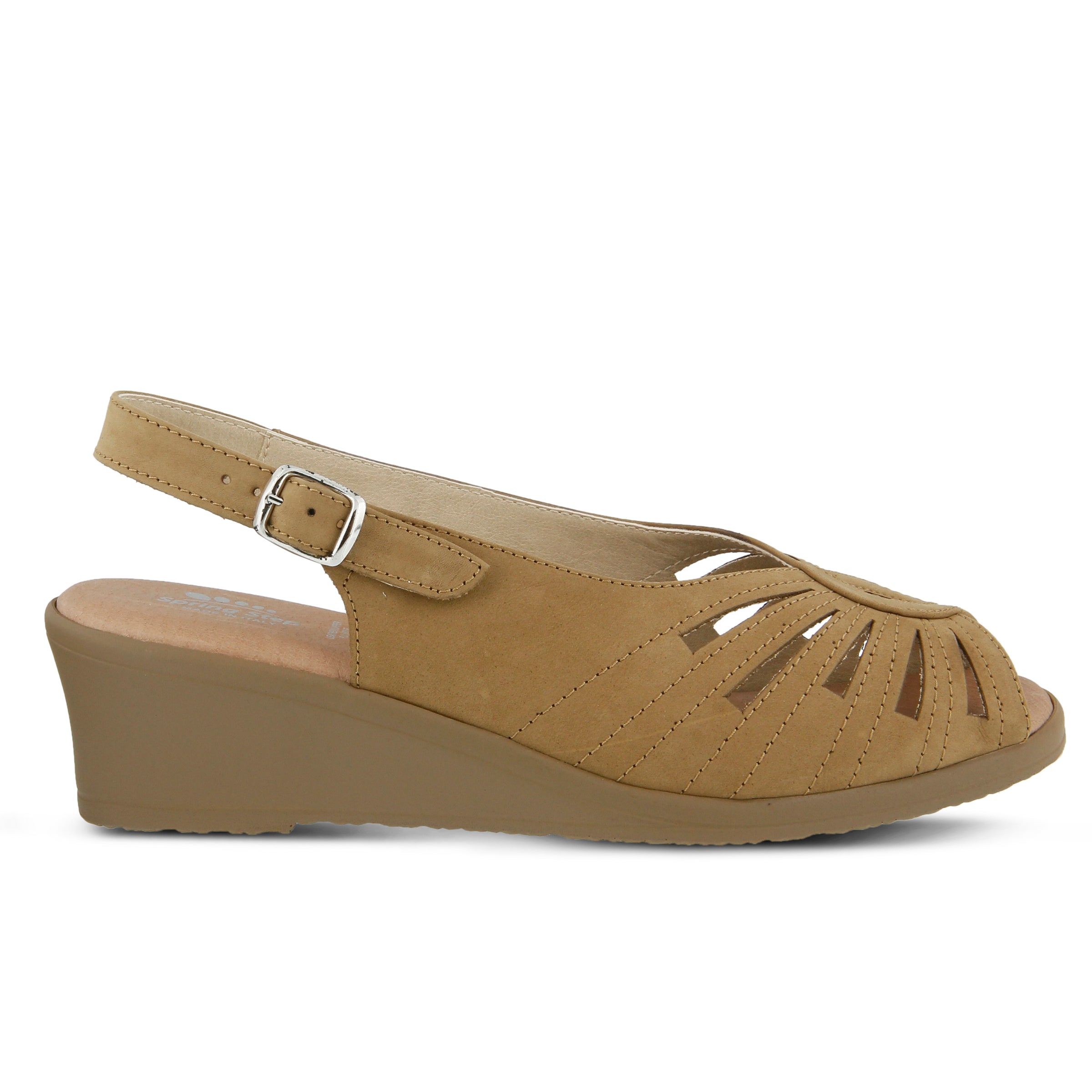 Spring Step SPRING STEP GAIL SANDAL sandal in tan with comfortable everyday design