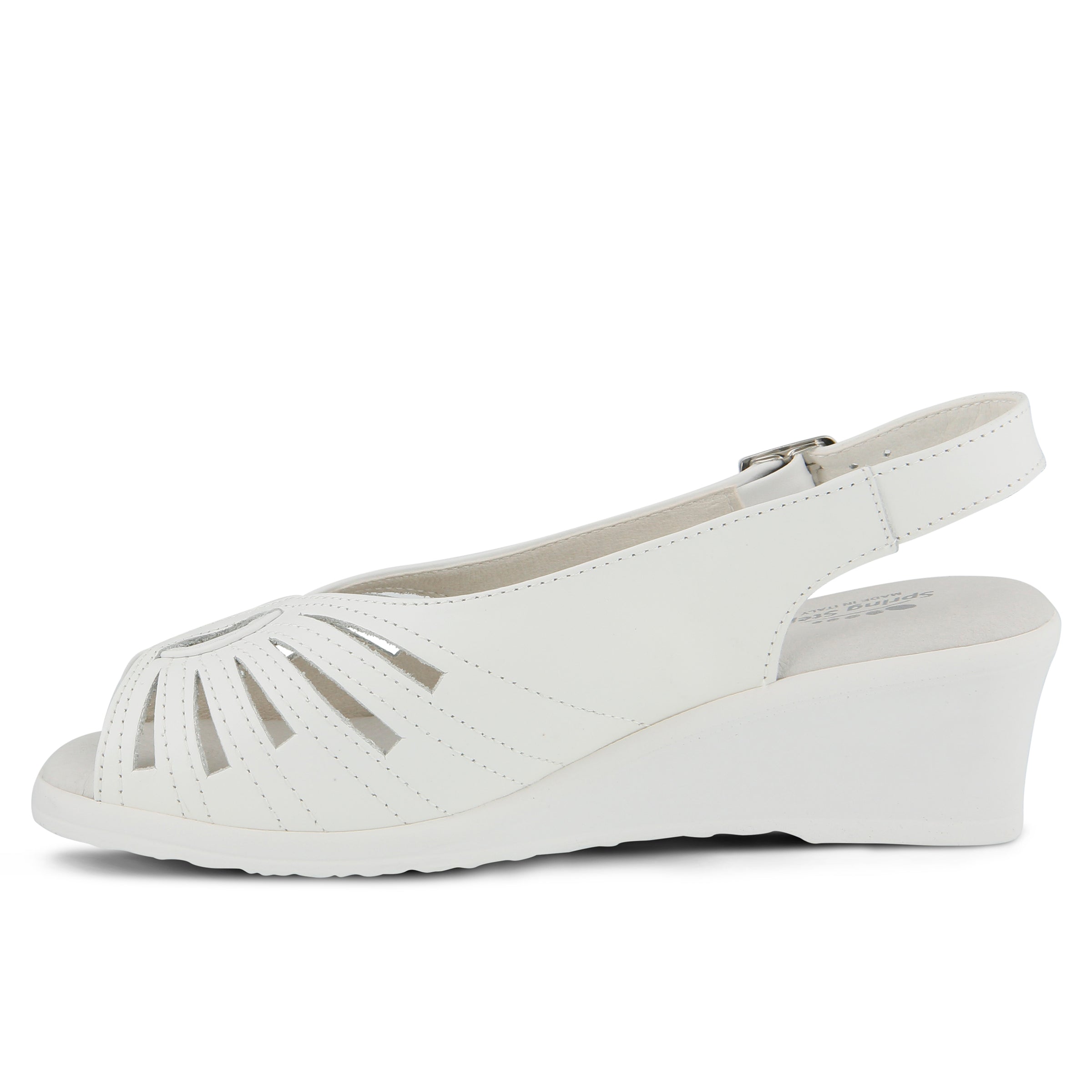 Spring Step SPRING STEP GAIL SANDAL sandal in white with comfortable everyday design