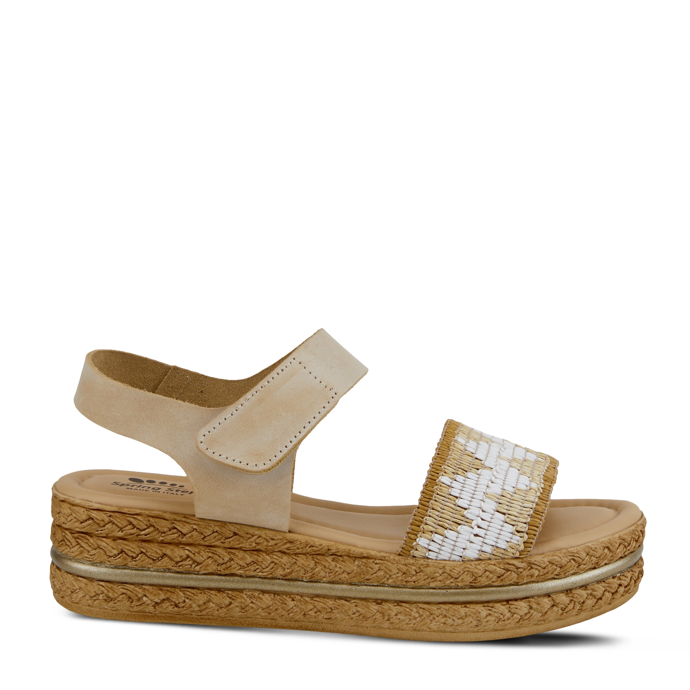 Spring Step SPRING STEP GRENDYA SANDAL sandal in coral multi with comfortable everyday design
