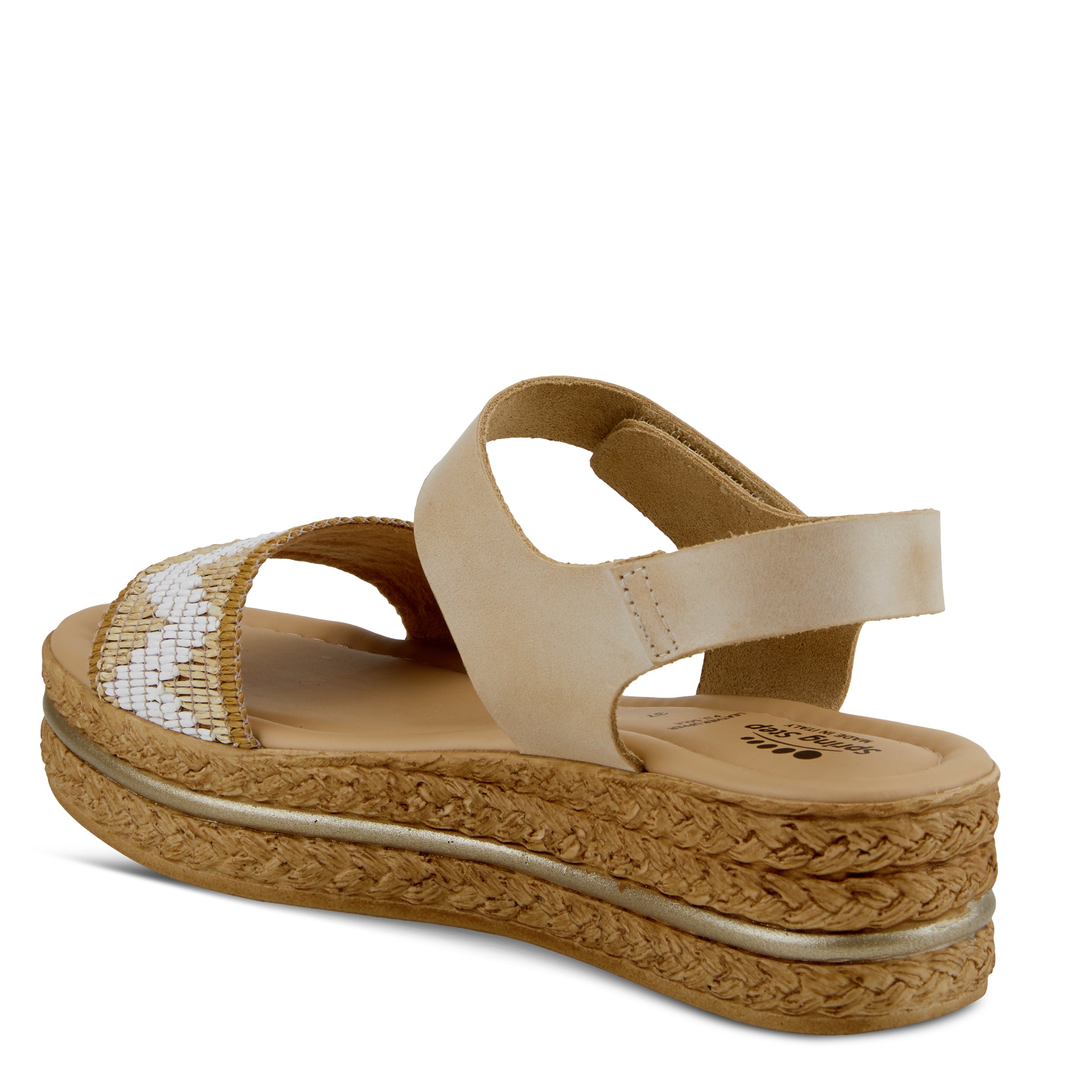 Spring Step SPRING STEP GRENDYA SANDAL sandal in coral multi with comfortable everyday design