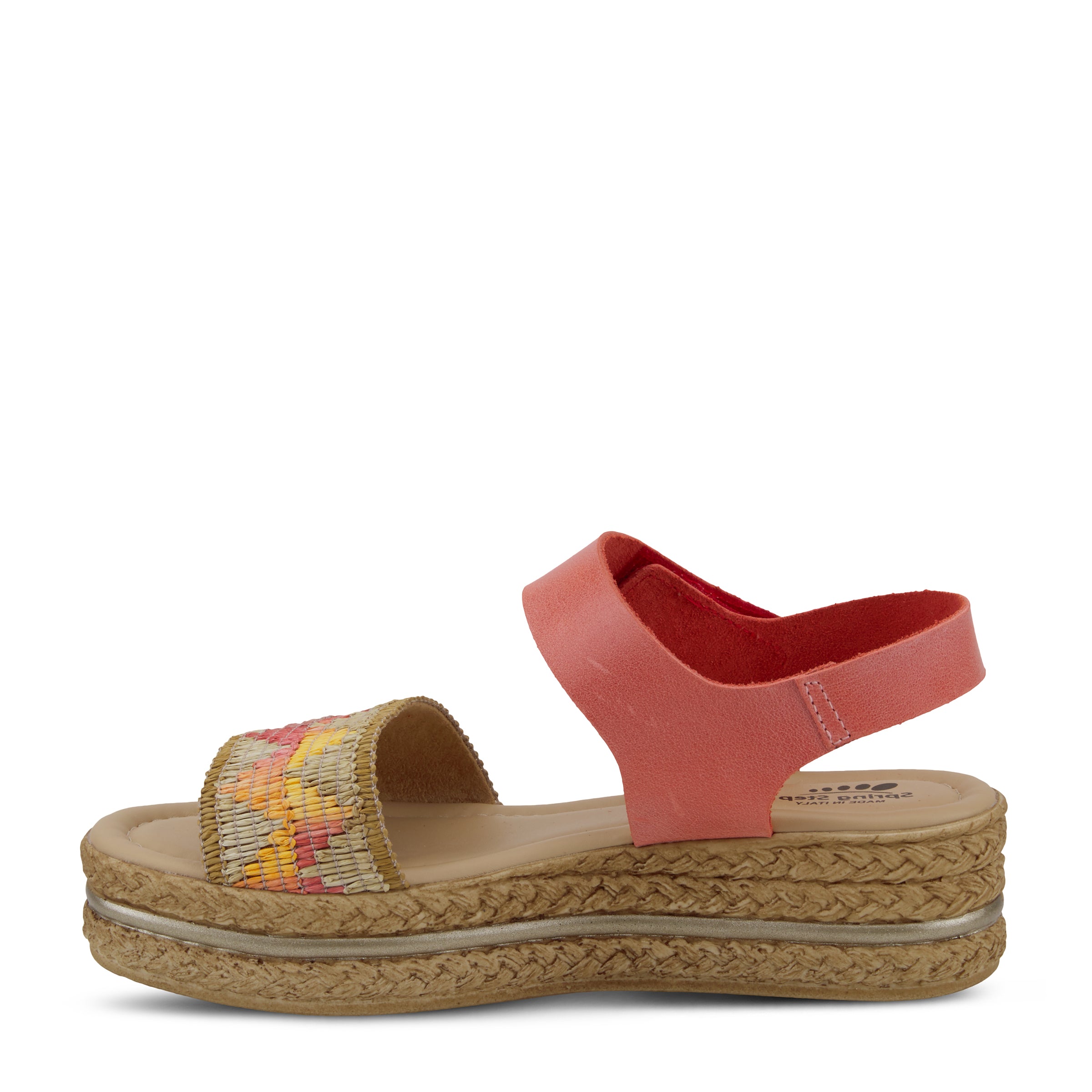 Spring Step SPRING STEP GRENDYA SANDAL sandal in beige multi with comfortable everyday design