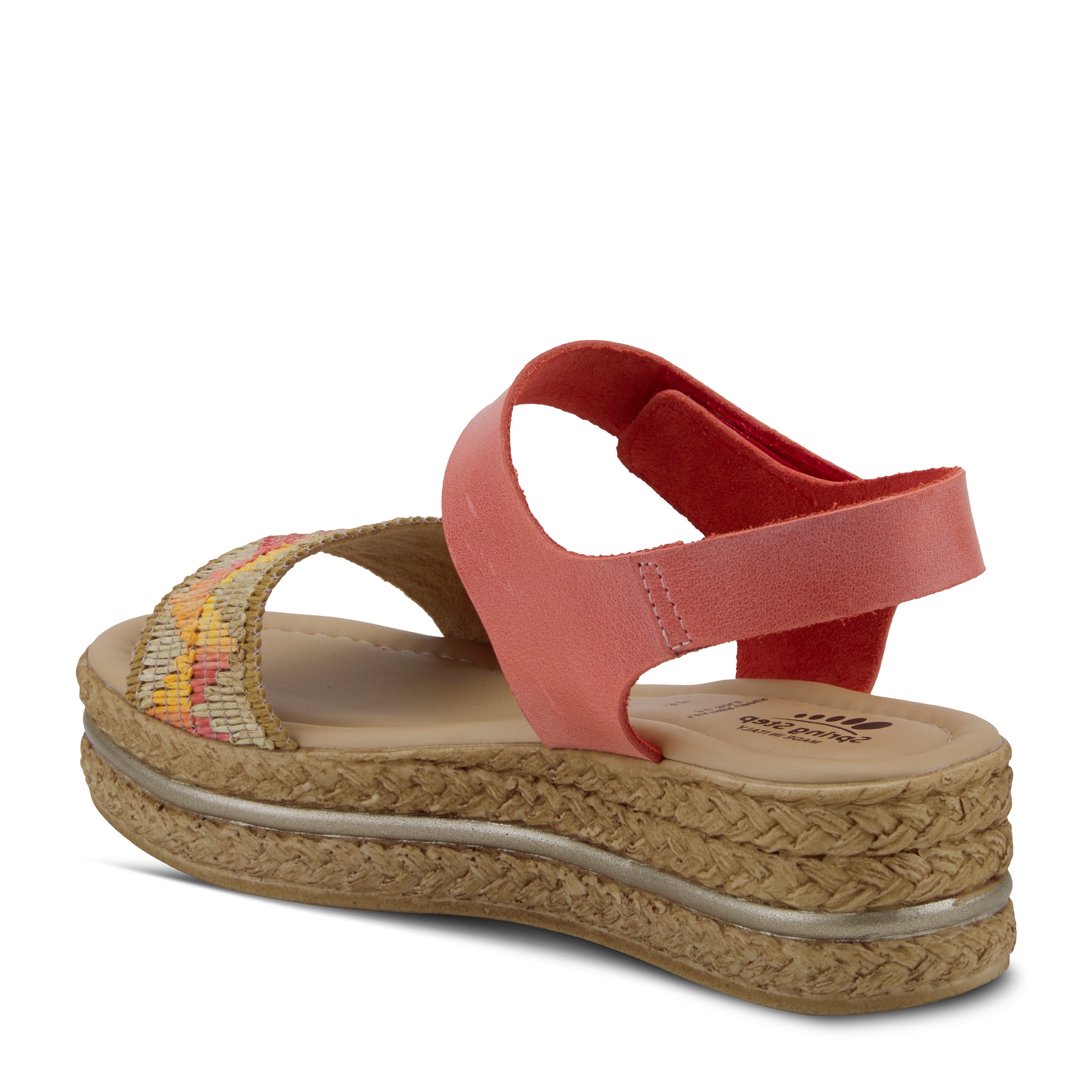 Spring Step SPRING STEP GRENDYA SANDAL sandal in beige multi with comfortable everyday design