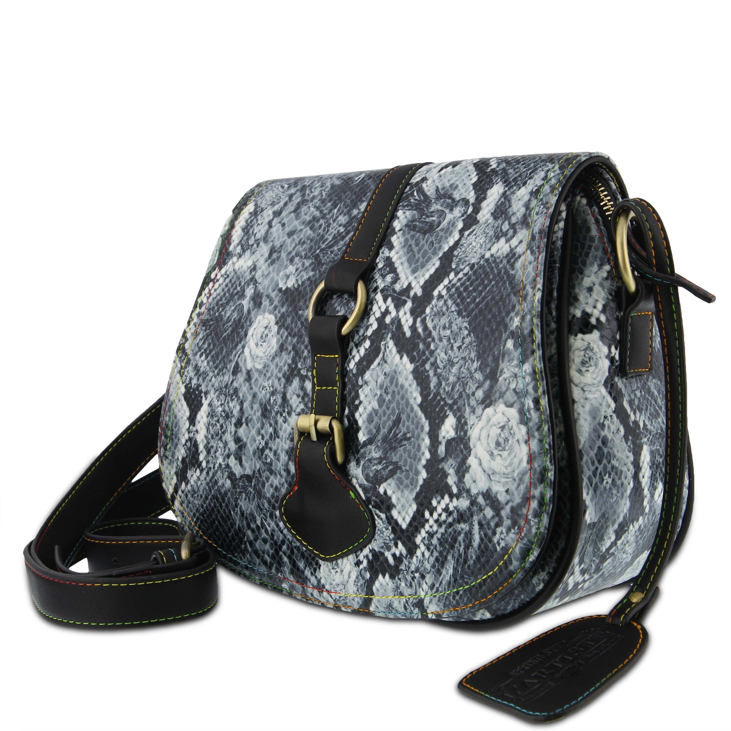 L'Artiste L'ARTISTE HB-PYTHON HANDBAG shoe with handcrafted leather design