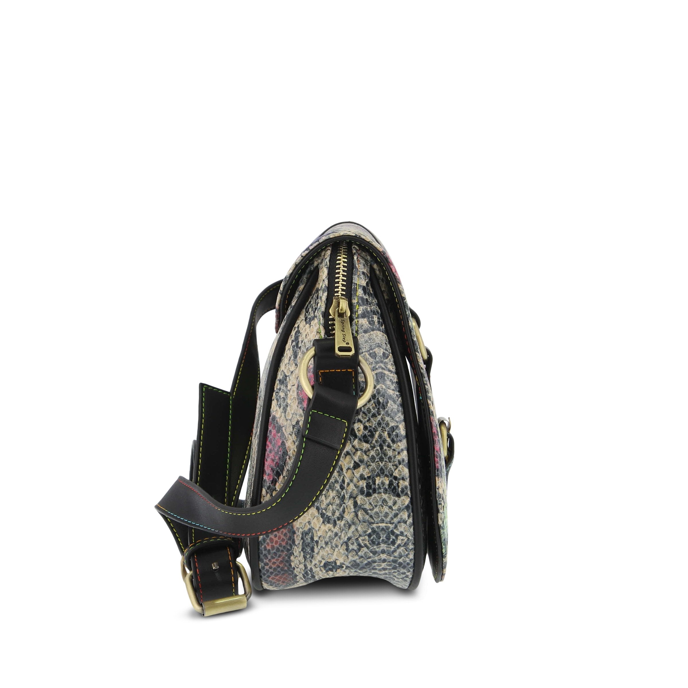 L'Artiste L'ARTISTE HB-PYTHON HANDBAG shoe with handcrafted leather design