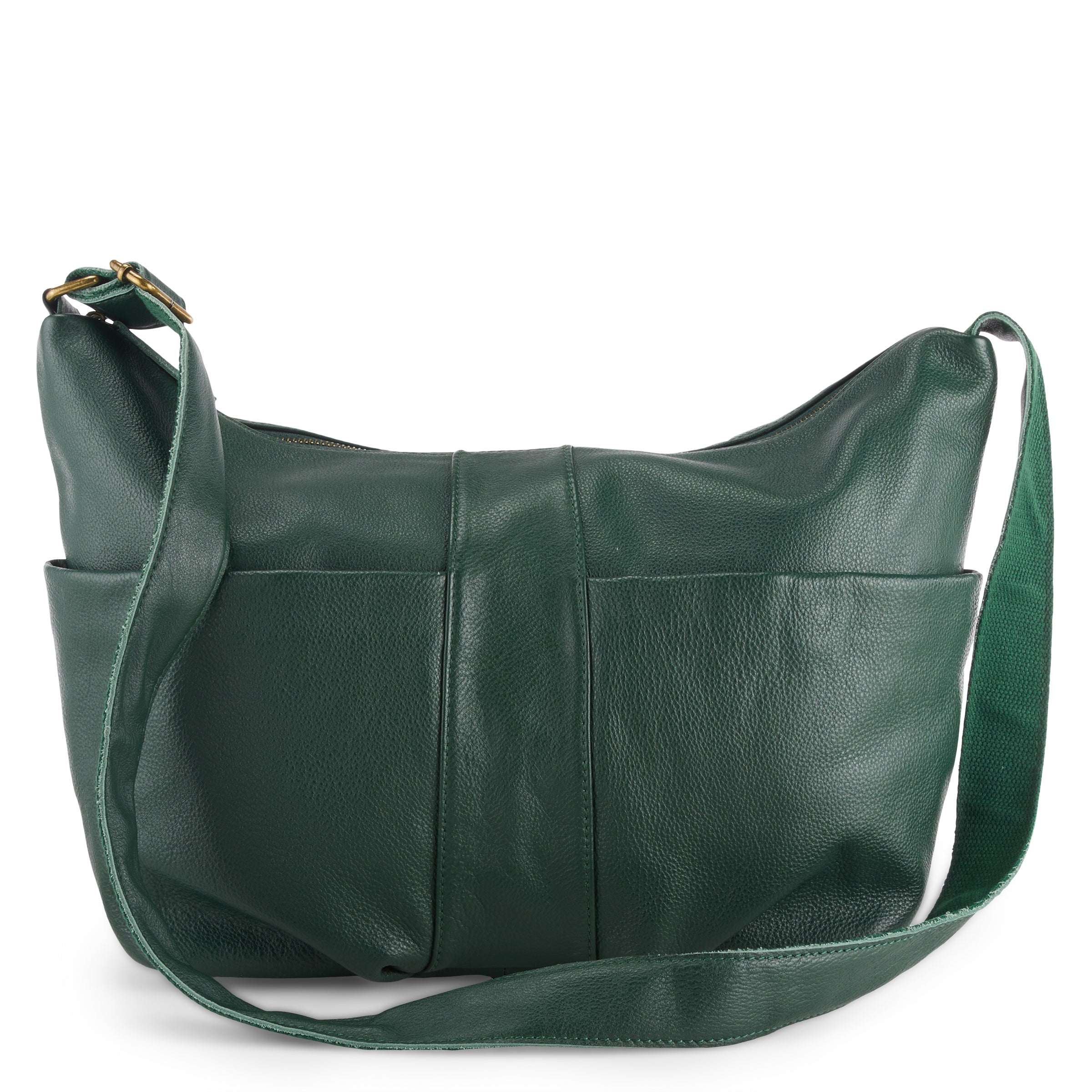 L'Artiste L`ARTISTE HB-ROOTASTIC HANDBAG shoe in green with handcrafted leather design