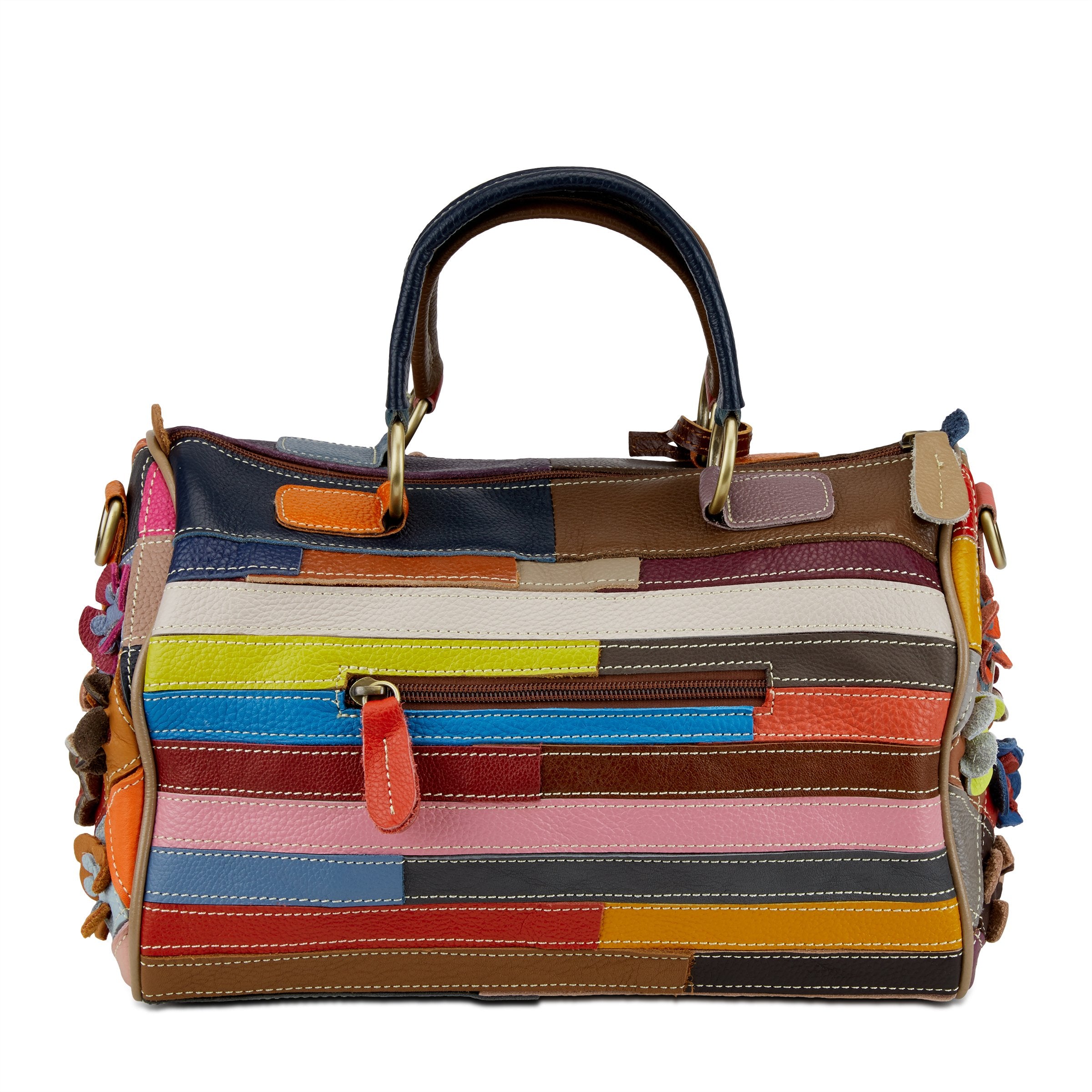 L'Artiste L'ARTISTE HB-SAFARIQUE HANDBAG shoe with handcrafted leather design