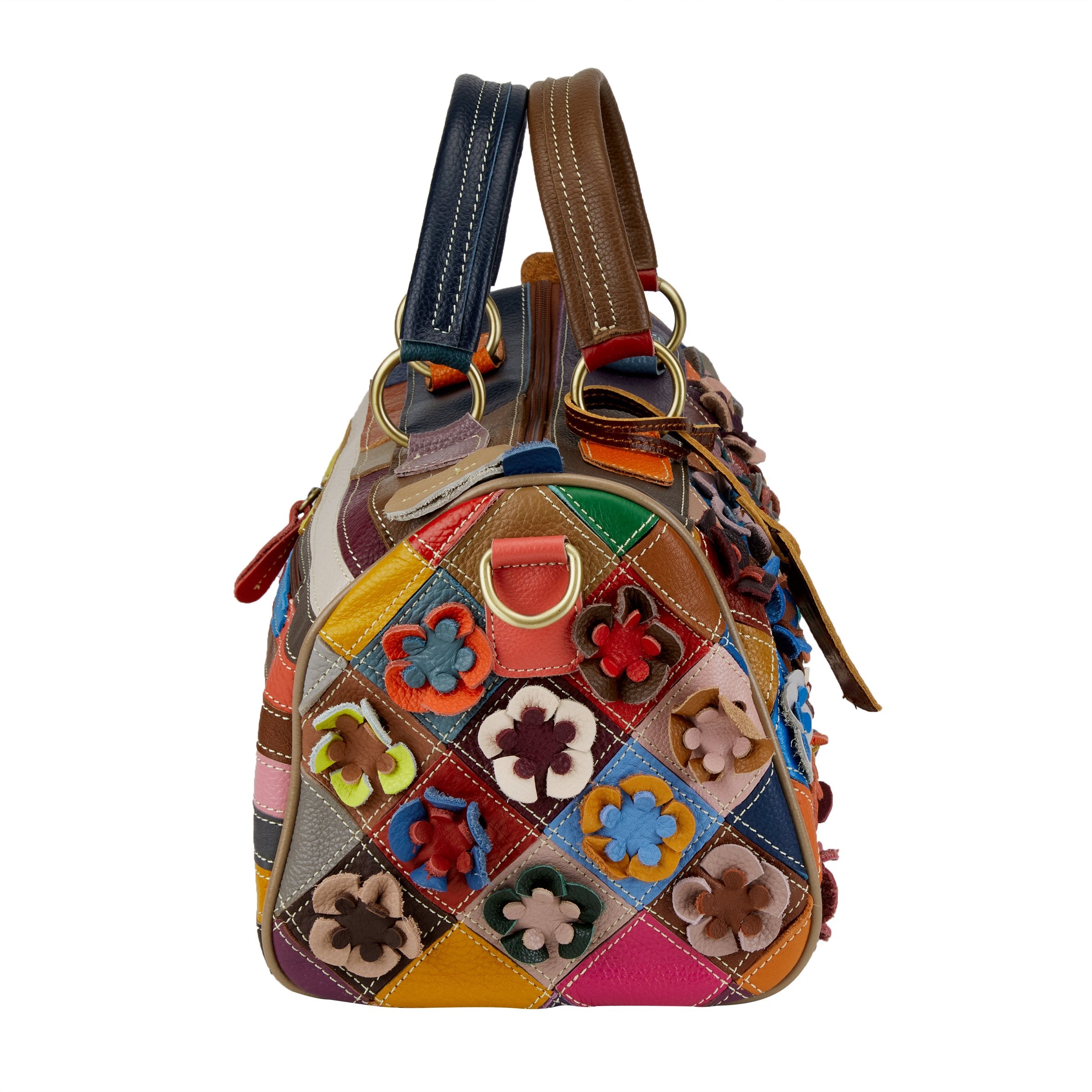 L'Artiste L'ARTISTE HB-SAFARIQUE HANDBAG shoe with handcrafted leather design