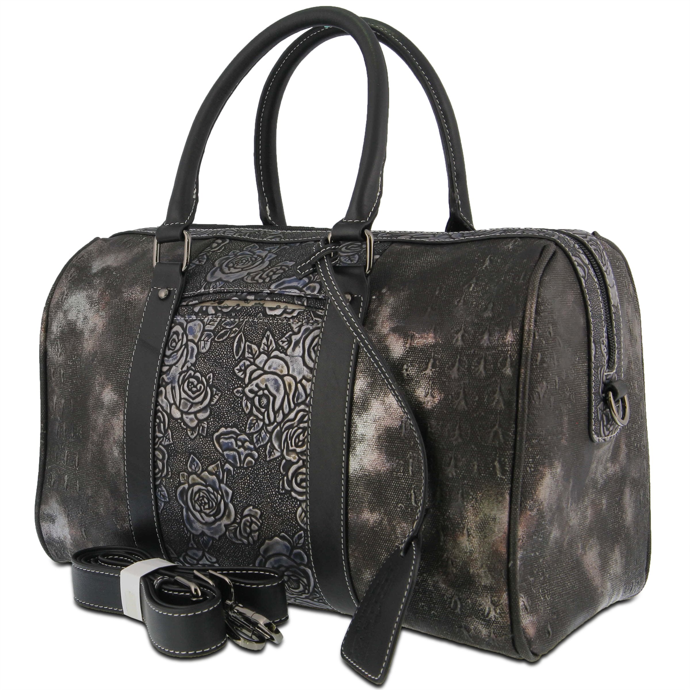 L'Artiste L'ARTISTE HB-SASCHENU HANDBAG shoe in black with handcrafted leather design