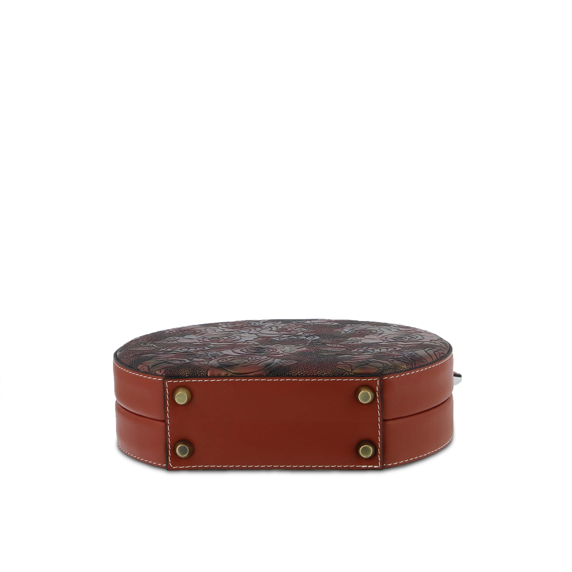 L'Artiste L'ARTISTE HB-SPHERE HANDBAG shoe with handcrafted leather design