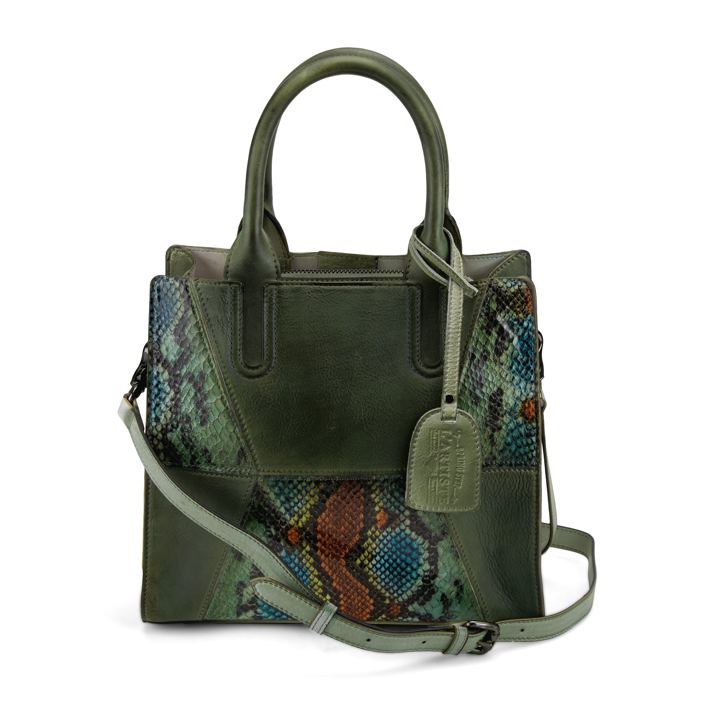 L'Artiste L'ARTISTE HB-SQUARED HANDBAGS shoe with handcrafted leather design