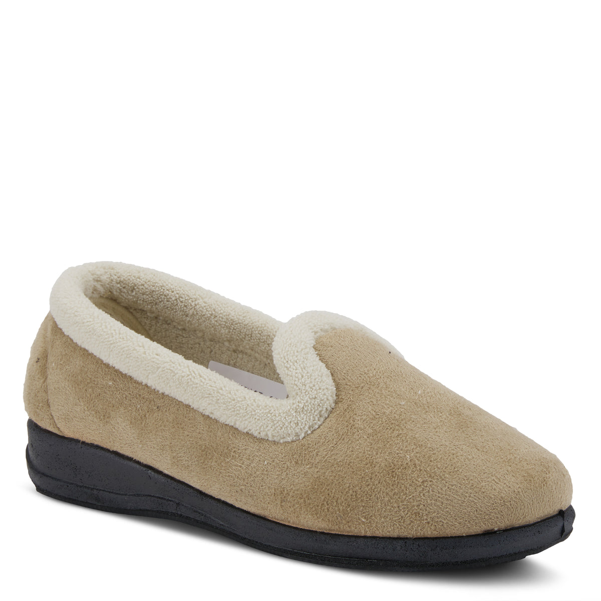 dress slippers ladies Closed Toe Leather Women's Black 9 Womens Fashion Casual Spring And Summer Flat Ladies Velvet Loafers- Linen slippers